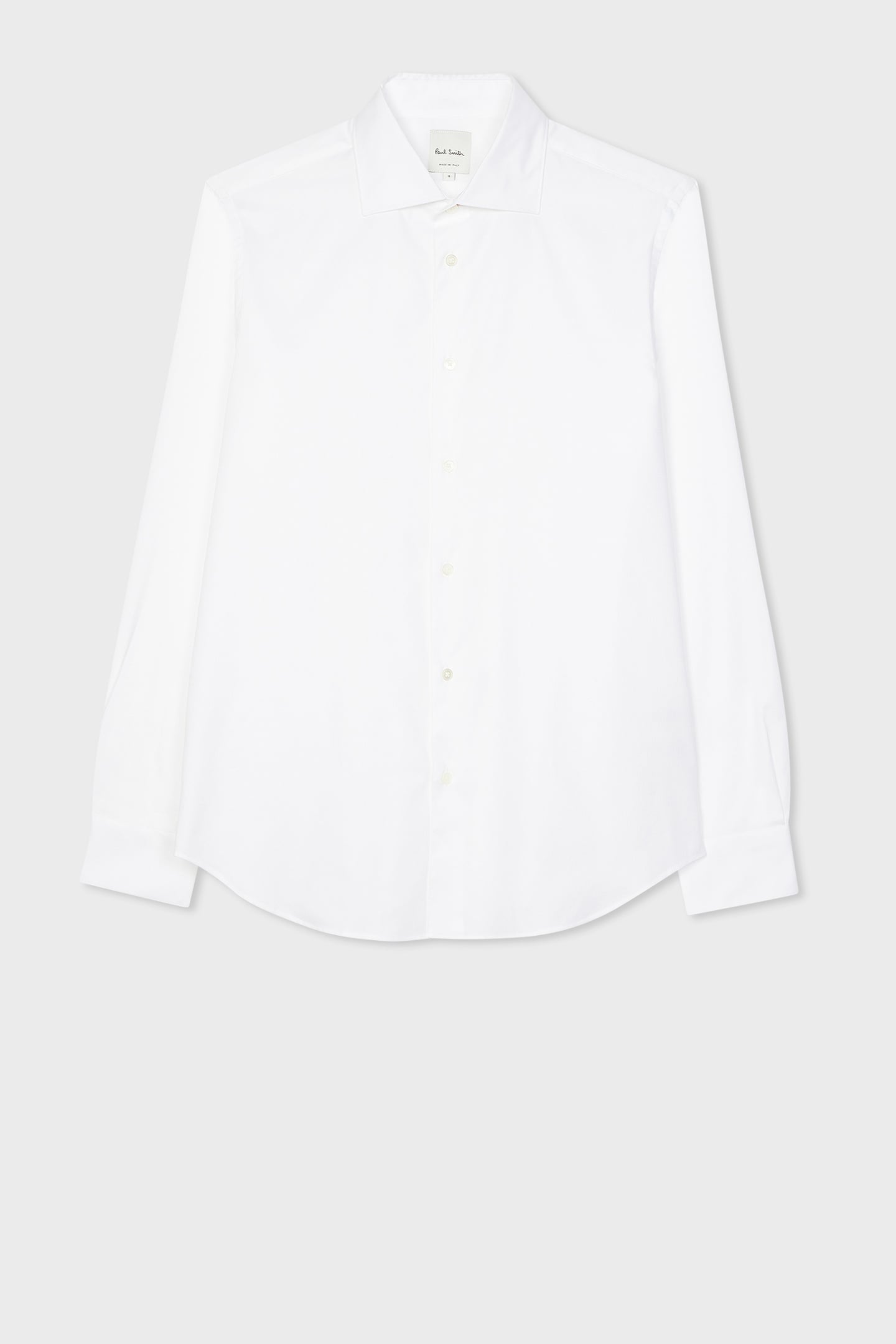 S/C SLIM FIT SHIRT WHITE 3