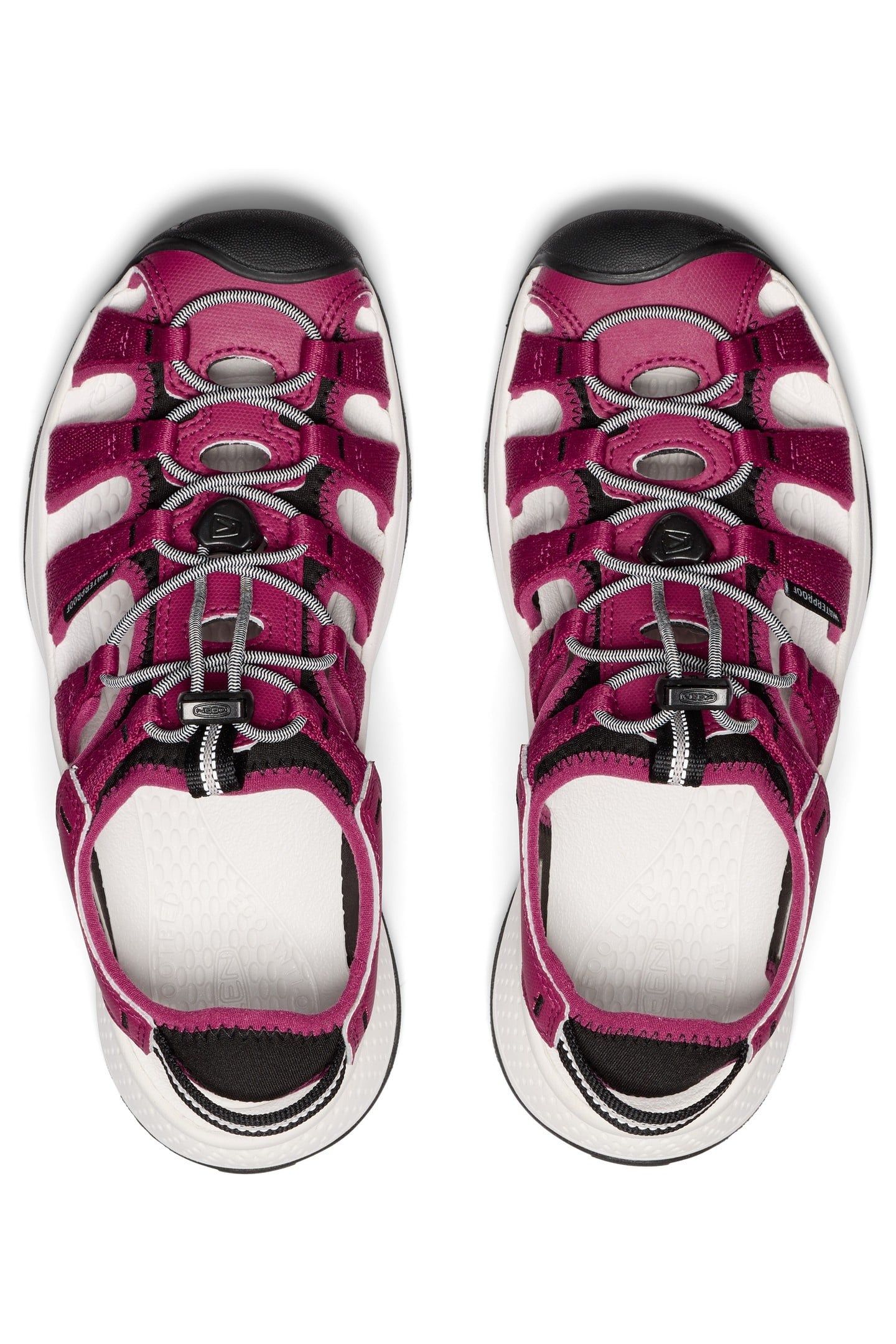 ASTORIA WEST SANDAL BEAUJOLAIS/STAR WHITE 4