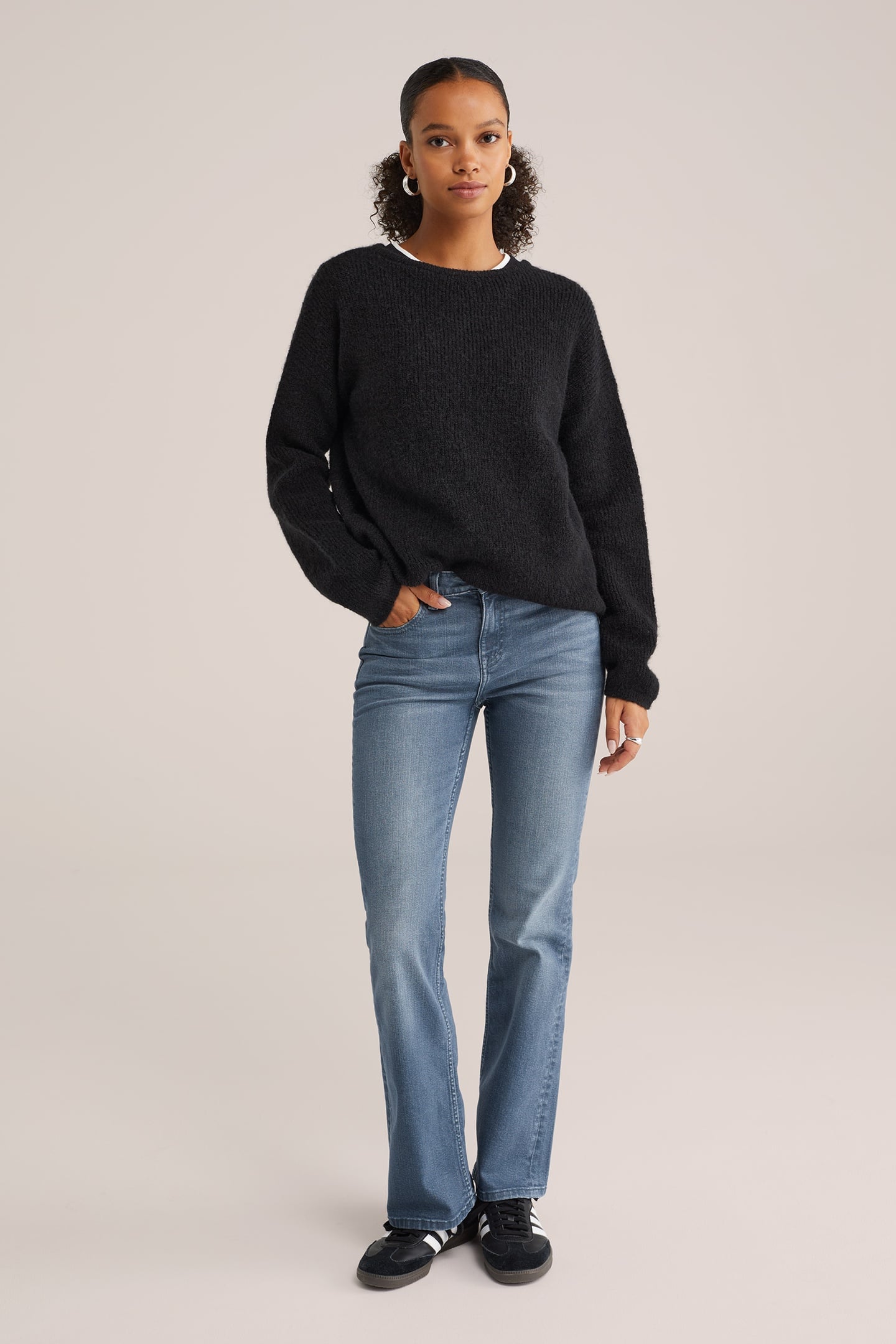 5-POCKET MID WAIST GREY 3