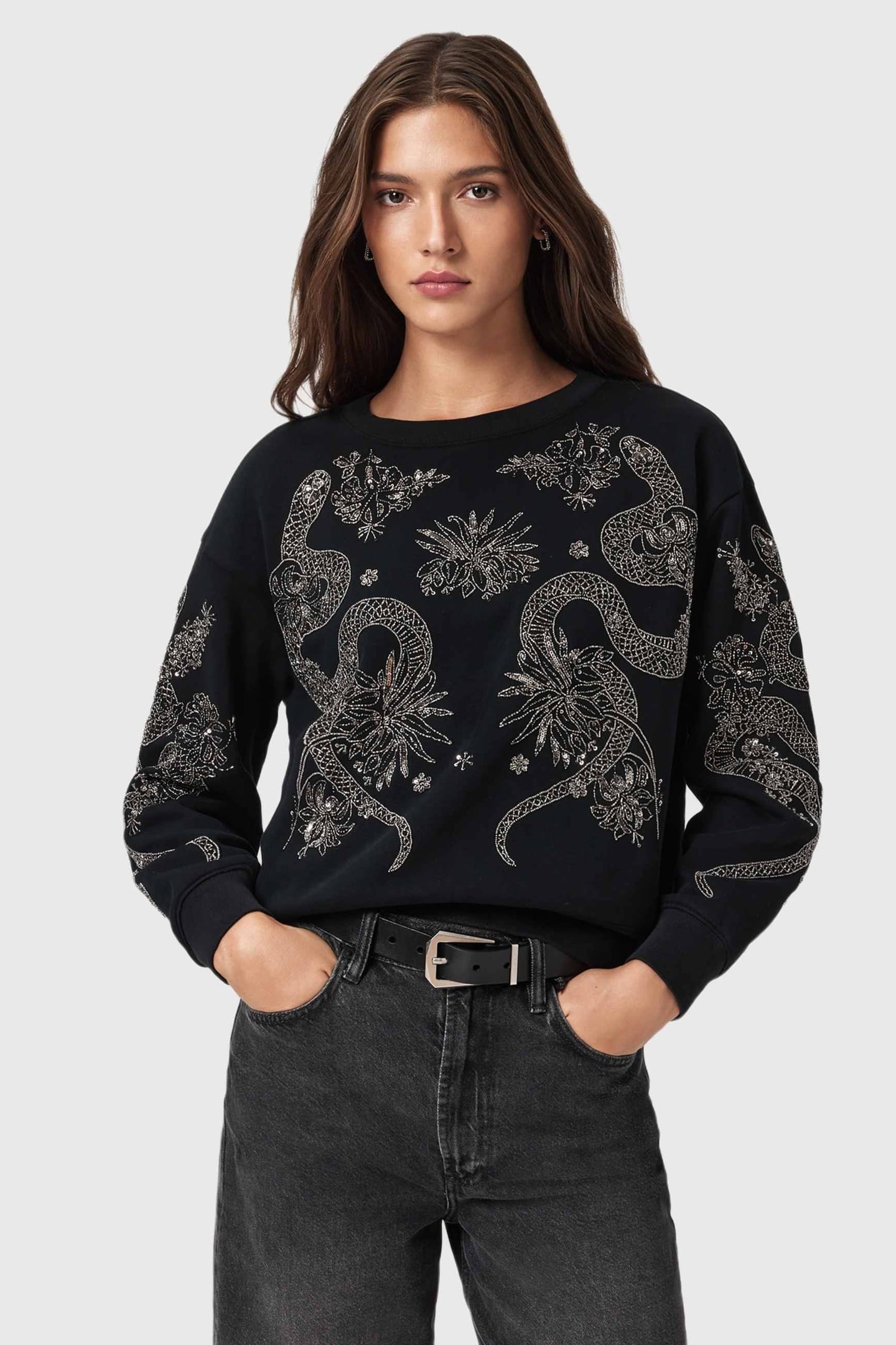 CECILE PIPPA SWEAT BLACK 2