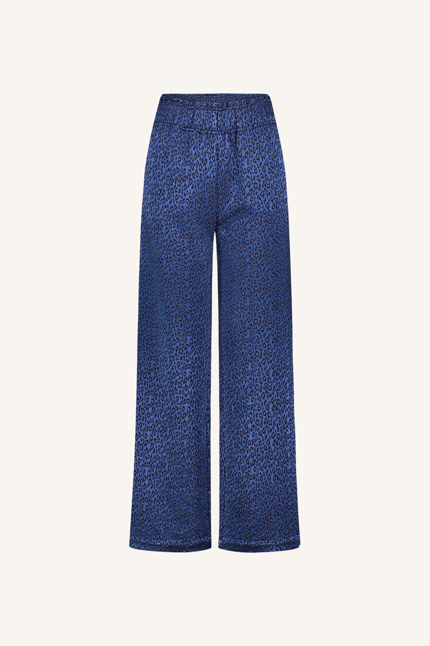 ROBYN BLUE CHEETAH PANTS BLUE CHEETAH PRINT 4