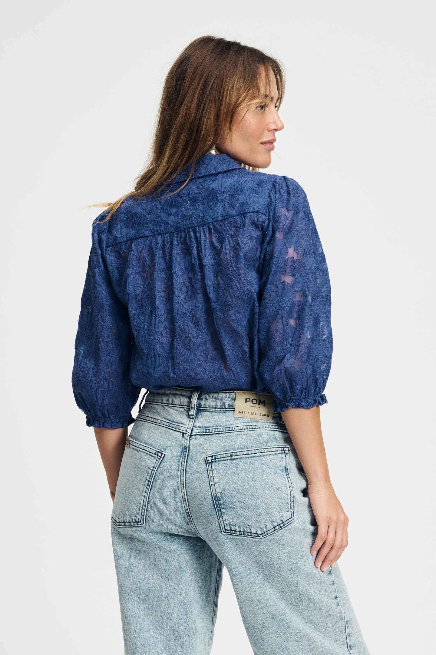 BLOUSE - SAPPHIRE BLUE 4