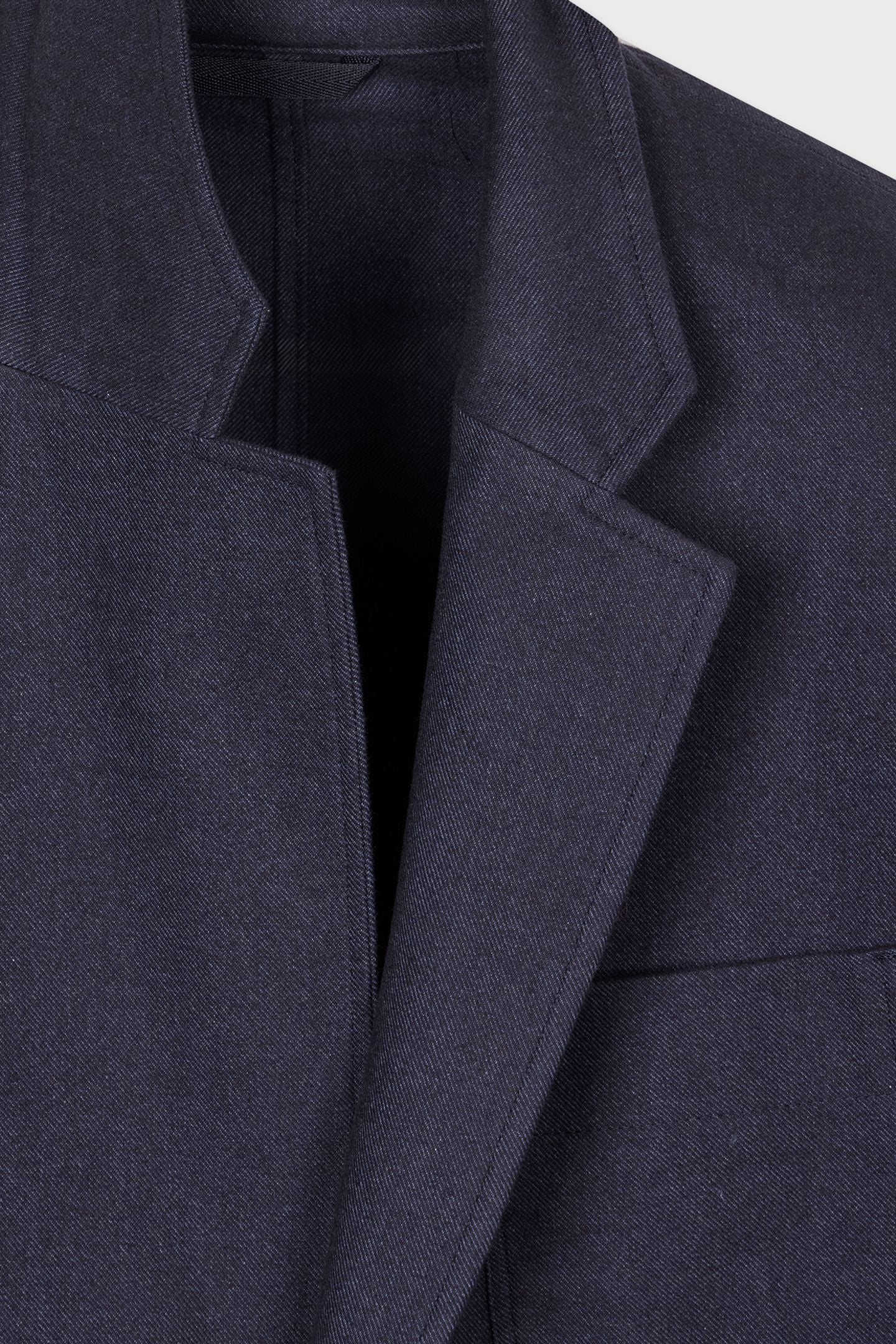 CASUAL FIT 2 BTN JACKET VERY DARK NAVY 8