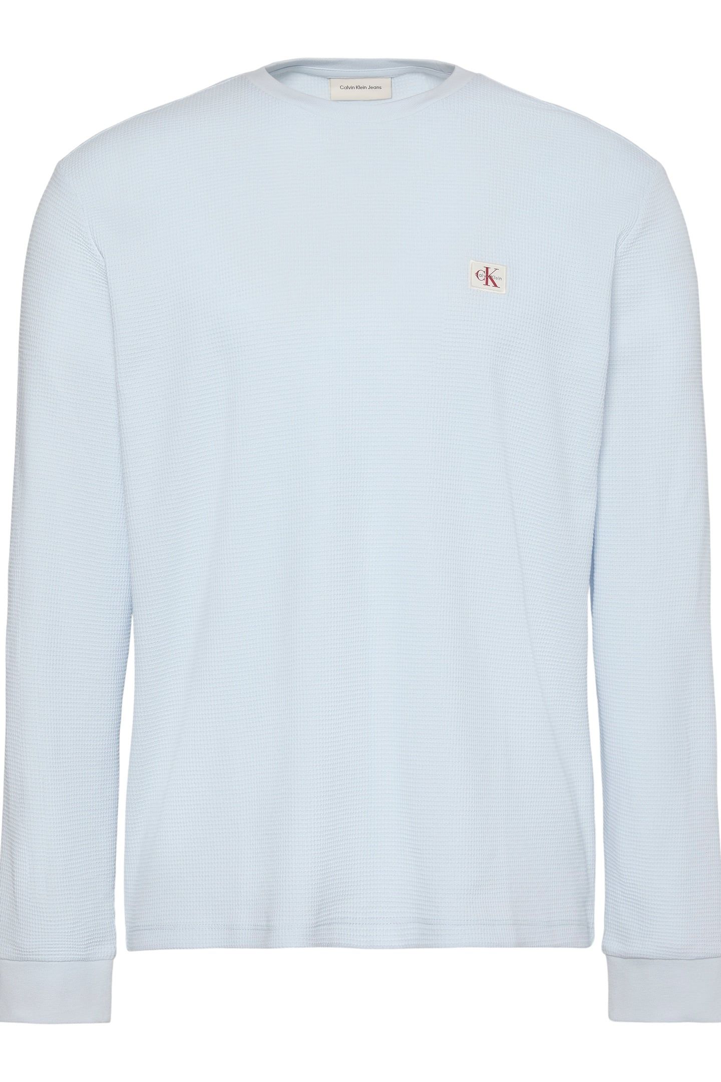 LS WAFFLE BADGE CREWNETEE PLEIN AIR 6