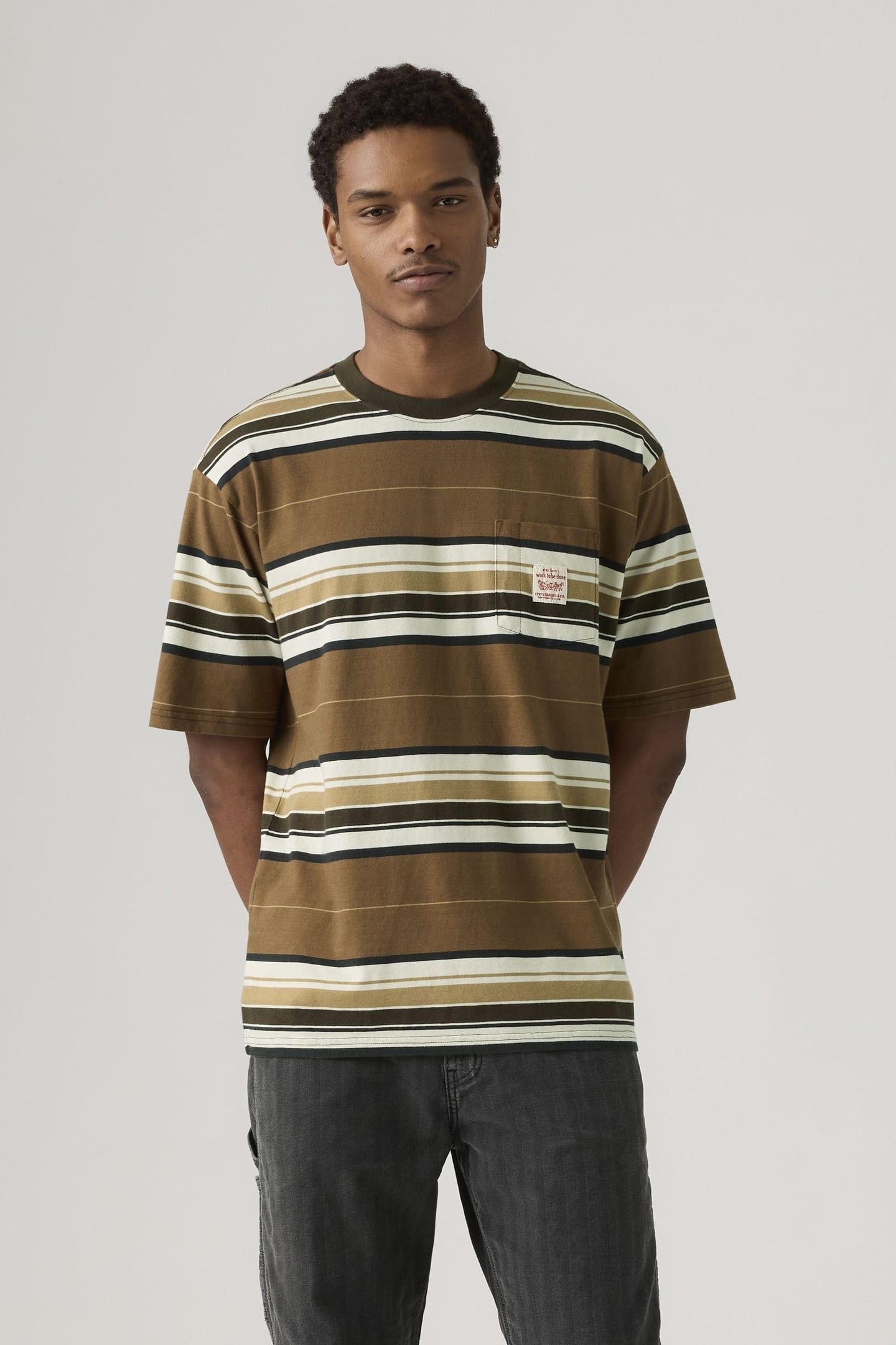 WORKWEAR TEE BROWN 2