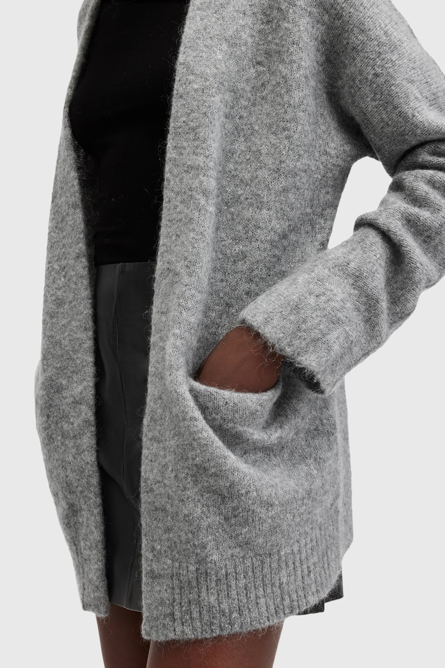 ZOE CARDIGAN GREY MARL 7