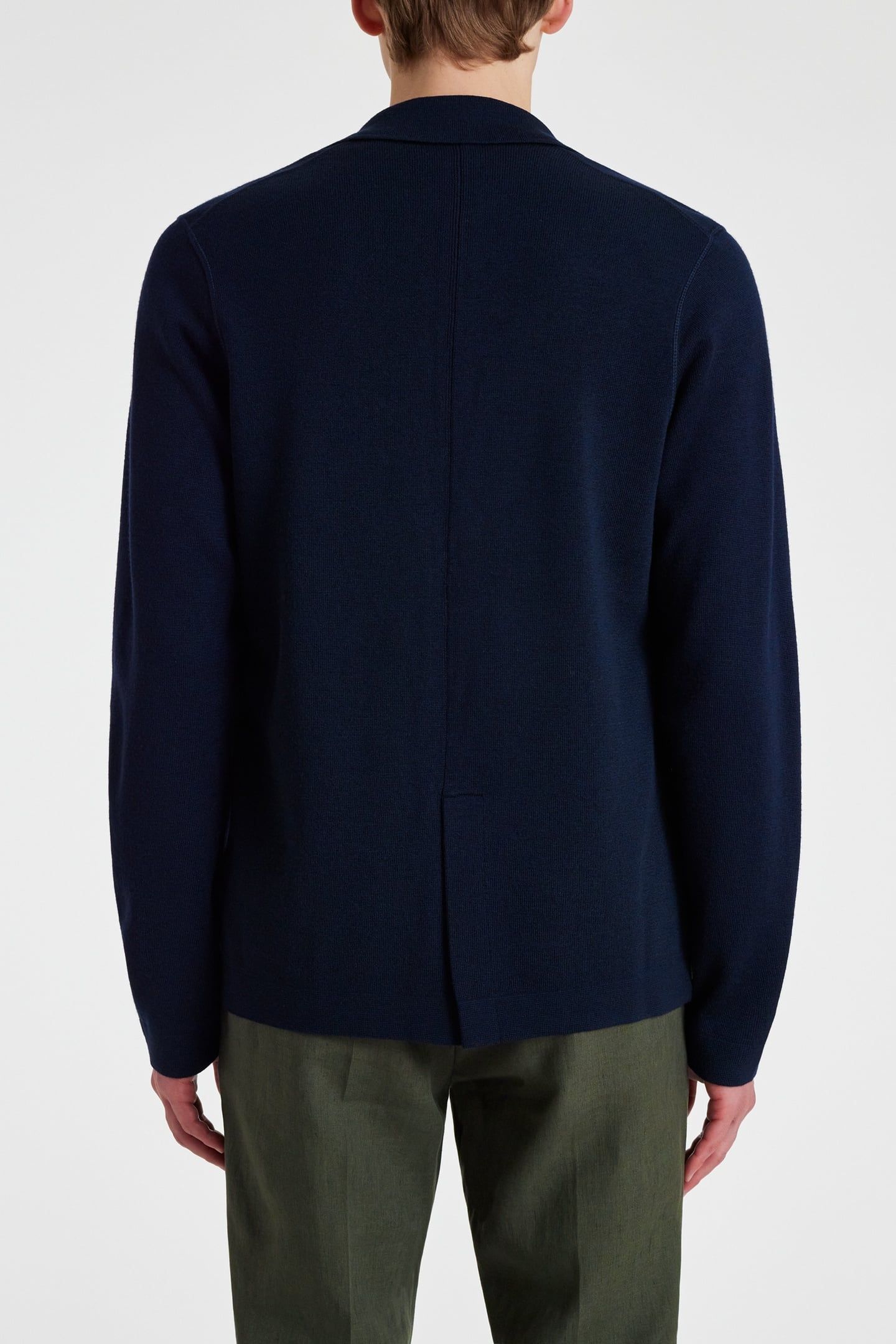 KNITTED JACKET VERY DARK NAVY 3