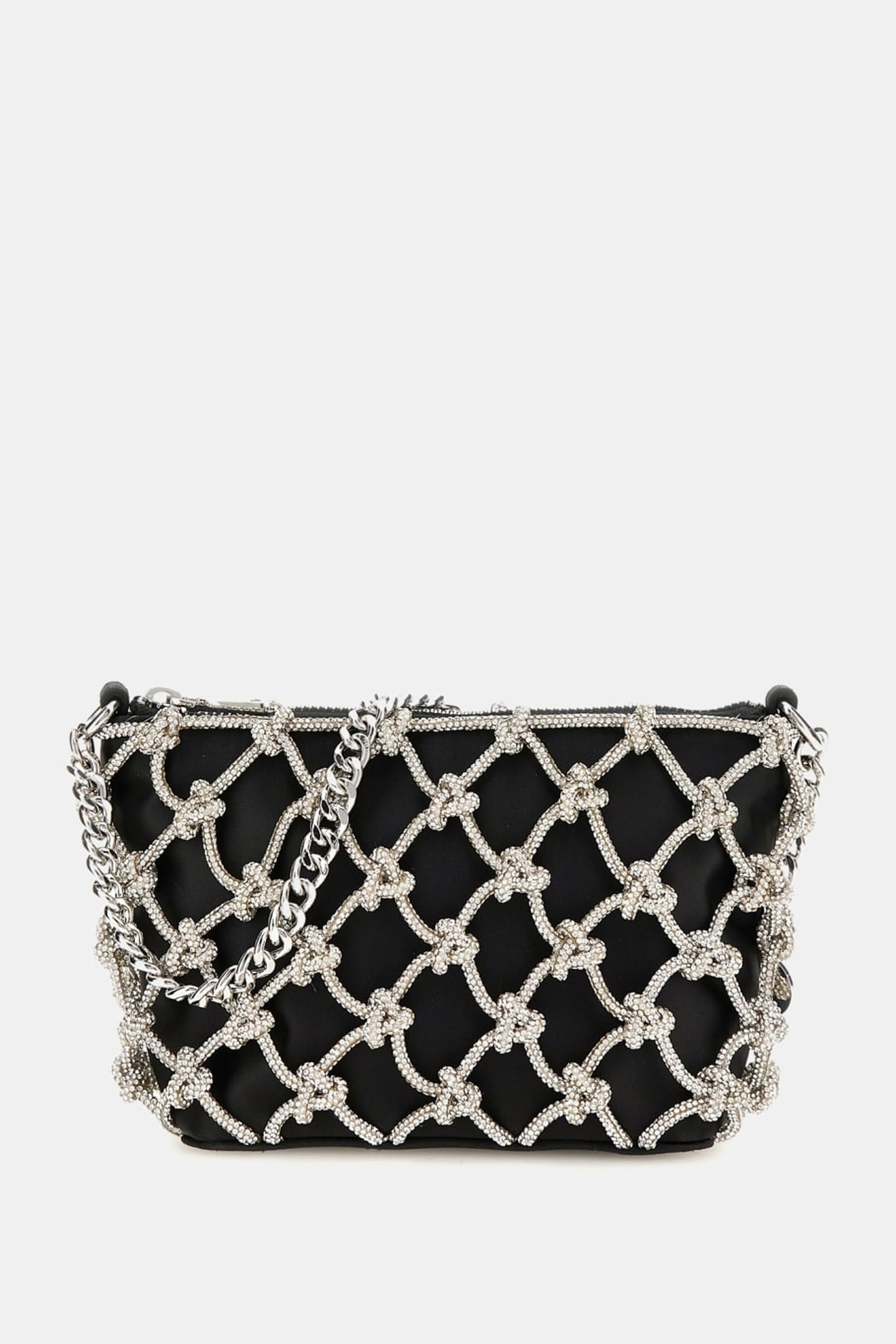 MARCIANO BY GUESS ZALINA TOP ZIP SHOULDER BAG BLACK 1
