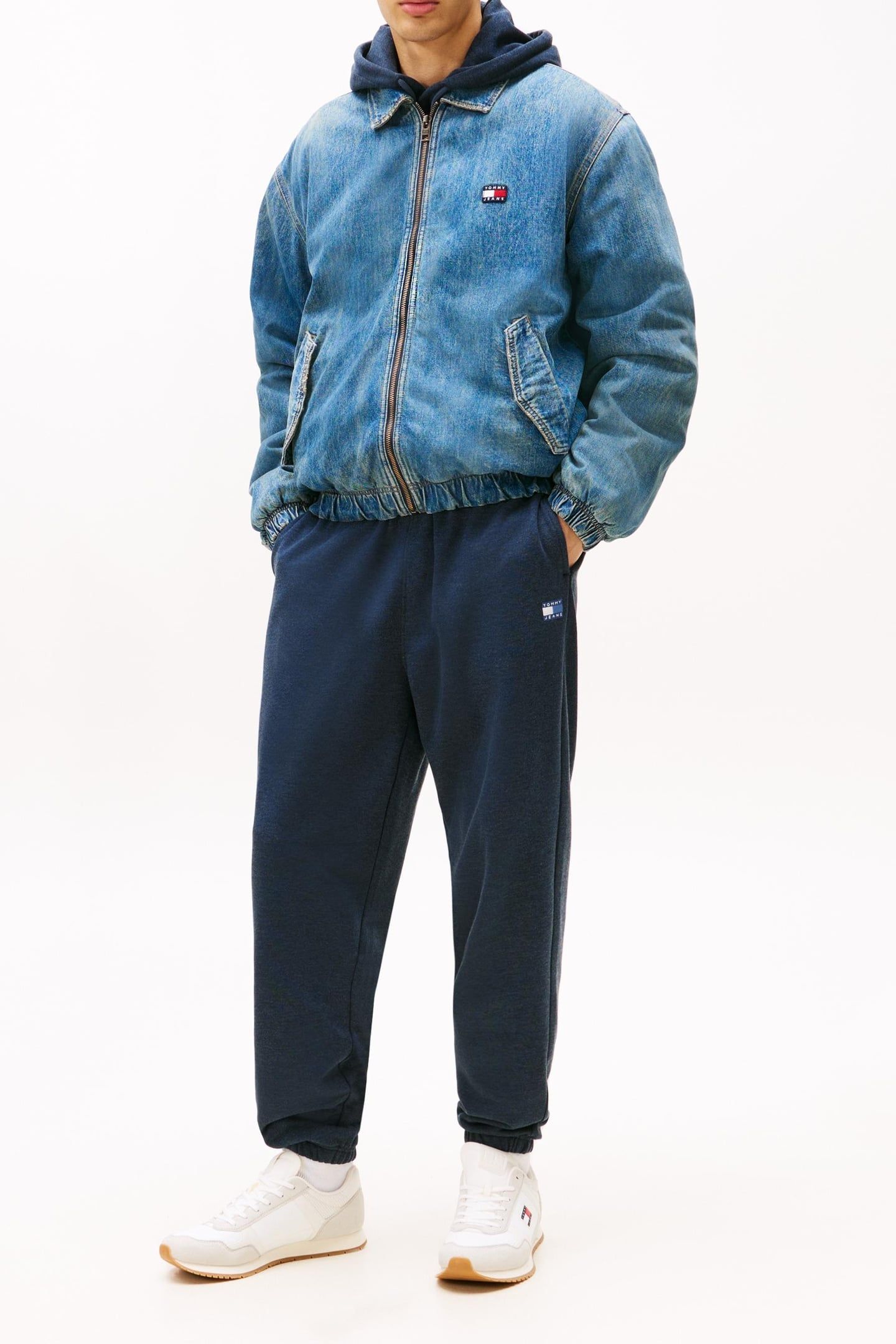 ESSENTIAL PADDED JACKET DENIM MEDIUM 1
