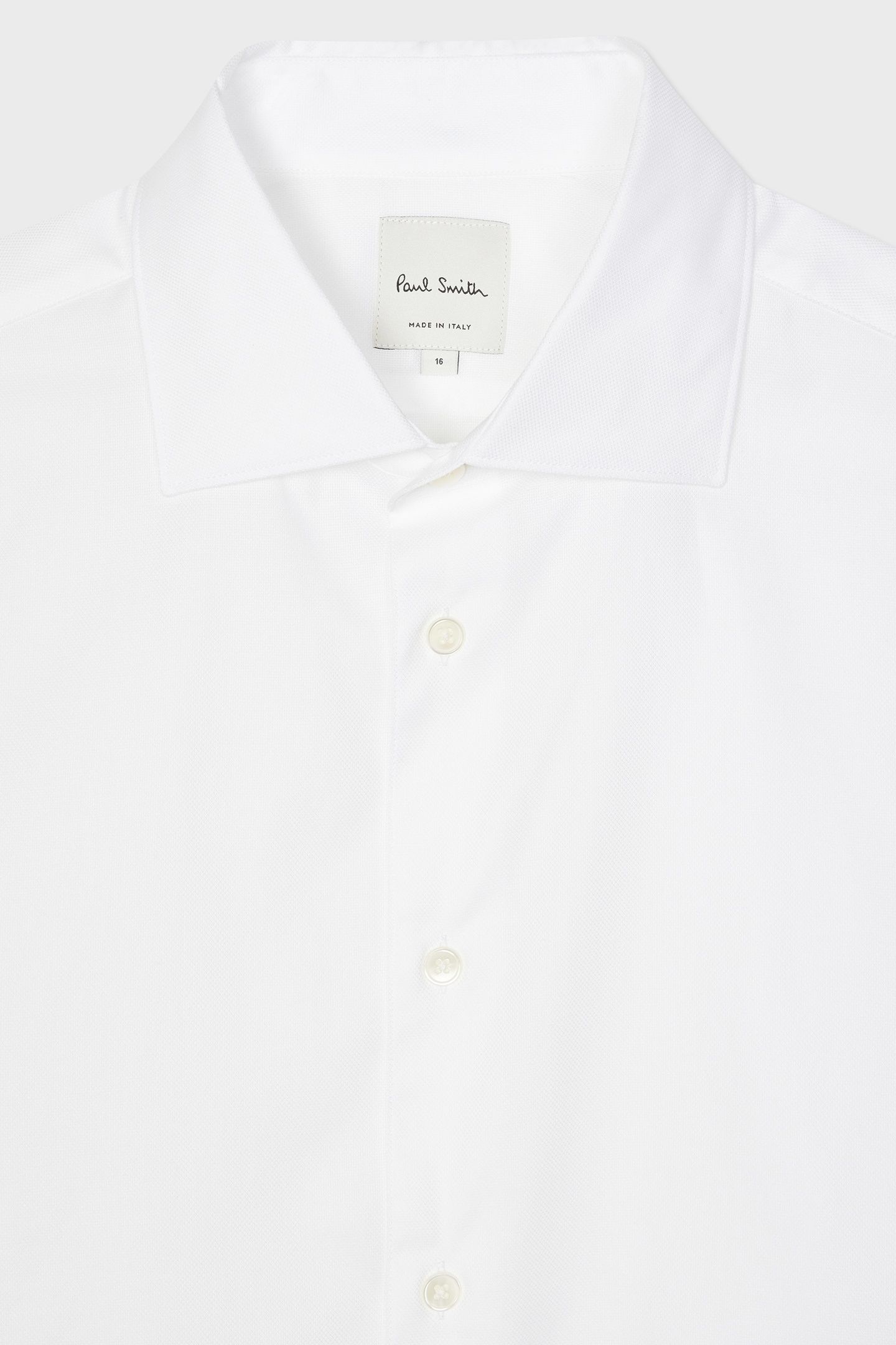 S/C SLIM FIT SHIRT WHITE 5