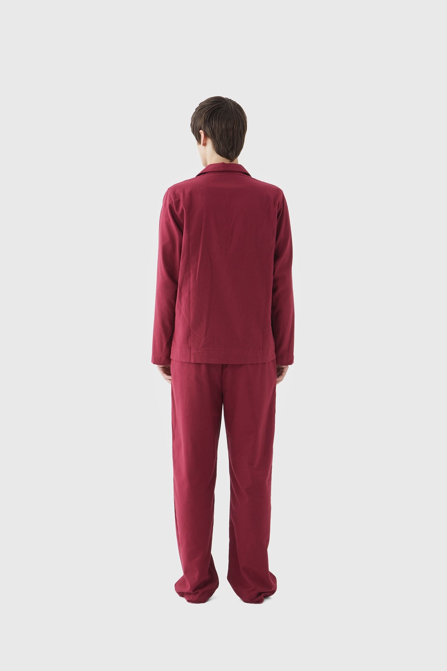 UNISEX FLANNEL, PYJAMAS SHIRT BEYOND RED 5