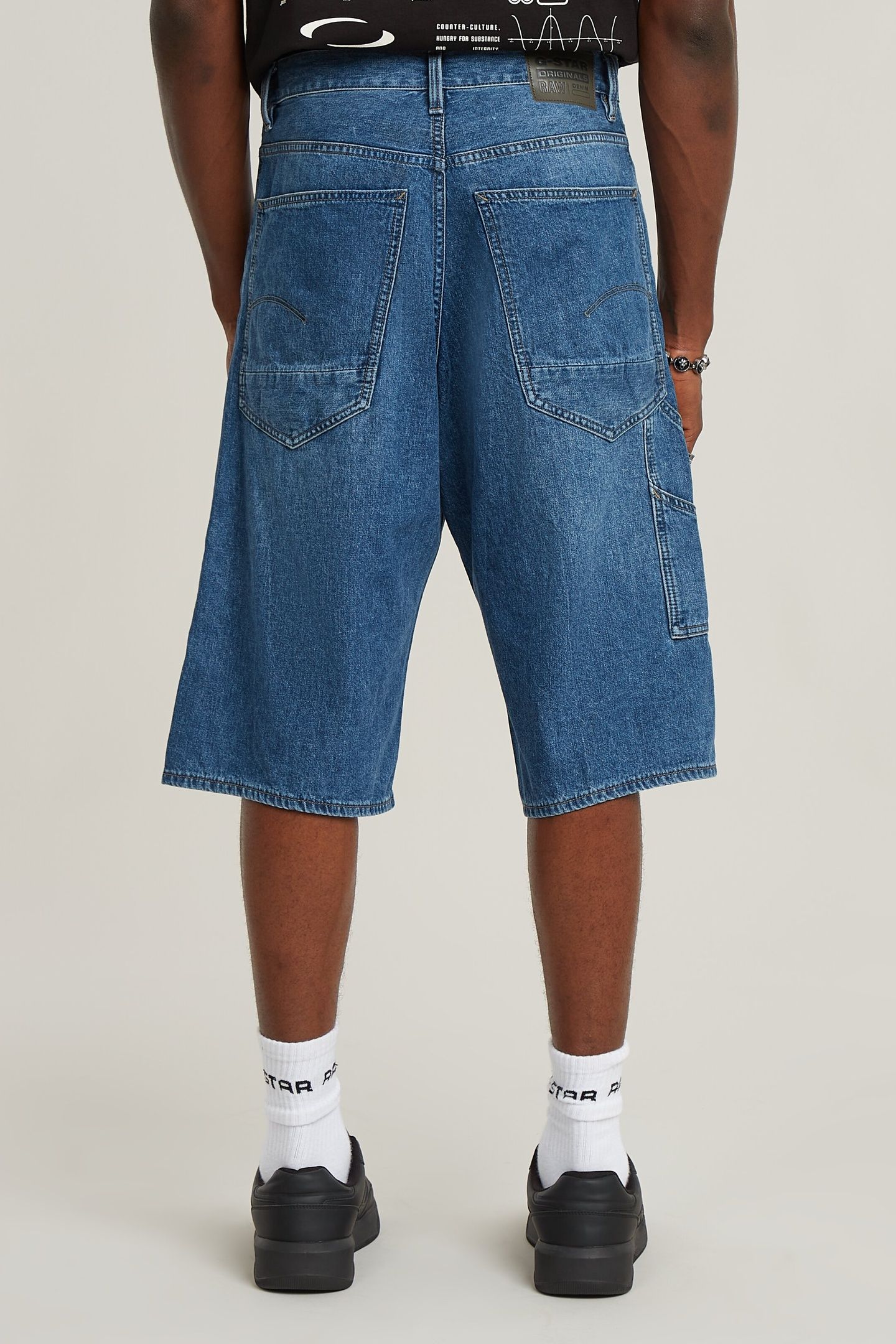 BAM LOGGER SHORT FADED RADIANT BLUE 3