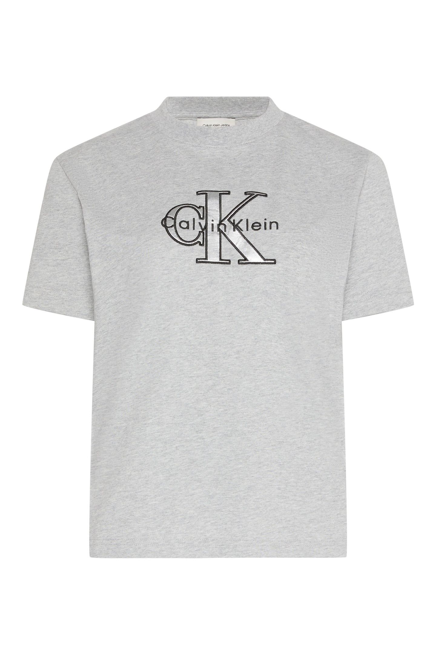 SS CLASSIC MONOLOGO TEE BC06 GREY HEATHER 5