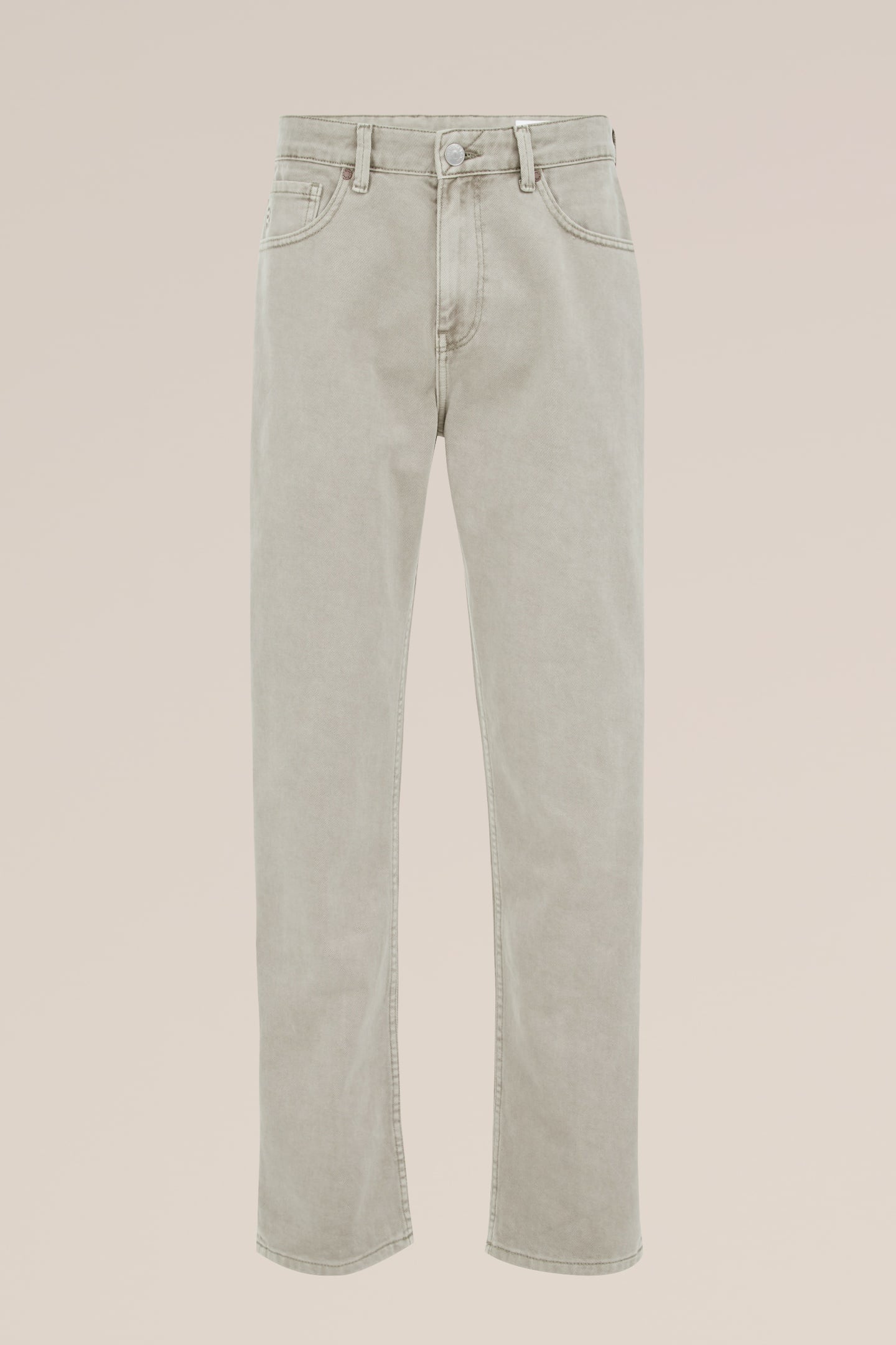 5-POCKET MID WAIST BEIGE 4