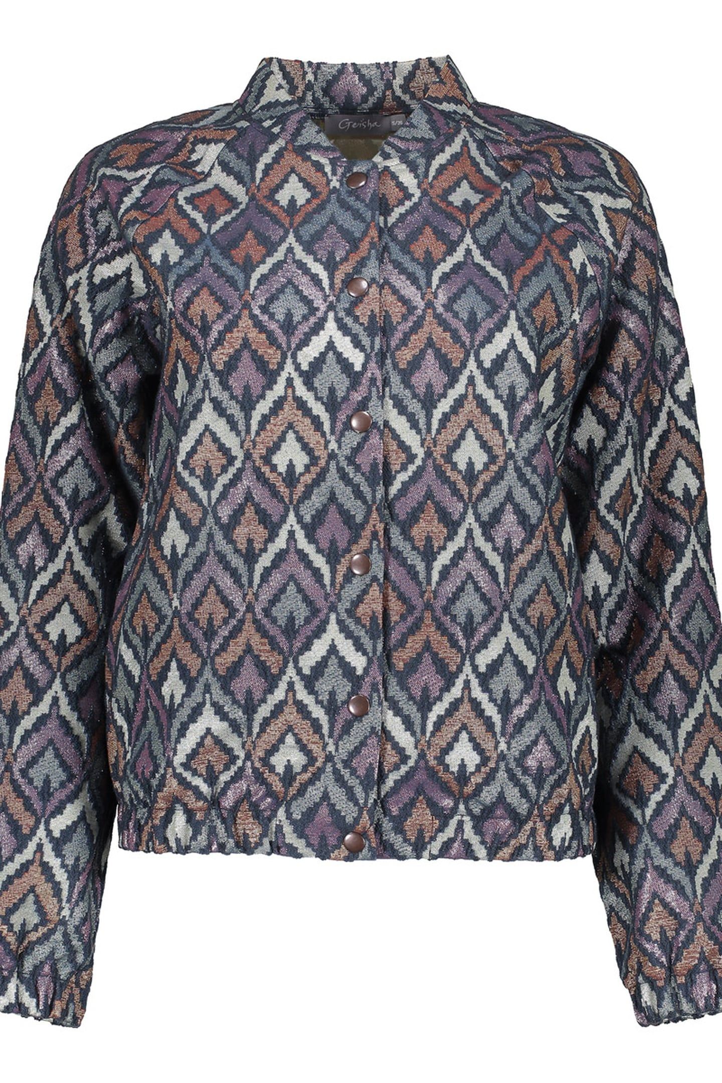 JACKET PRINT BLUE 1