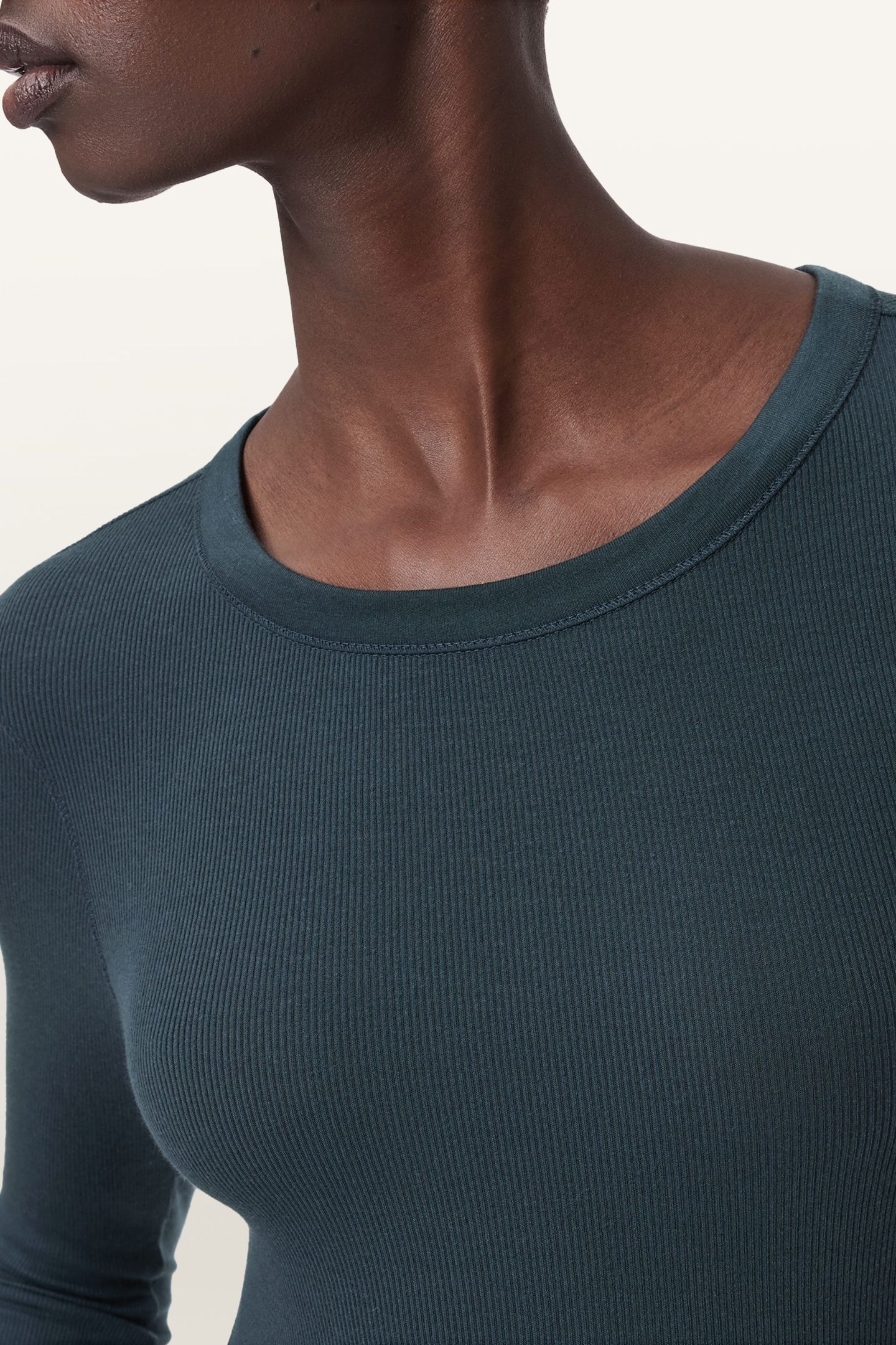 RINA LS CREW NECK DARK SLATE BLUE 5