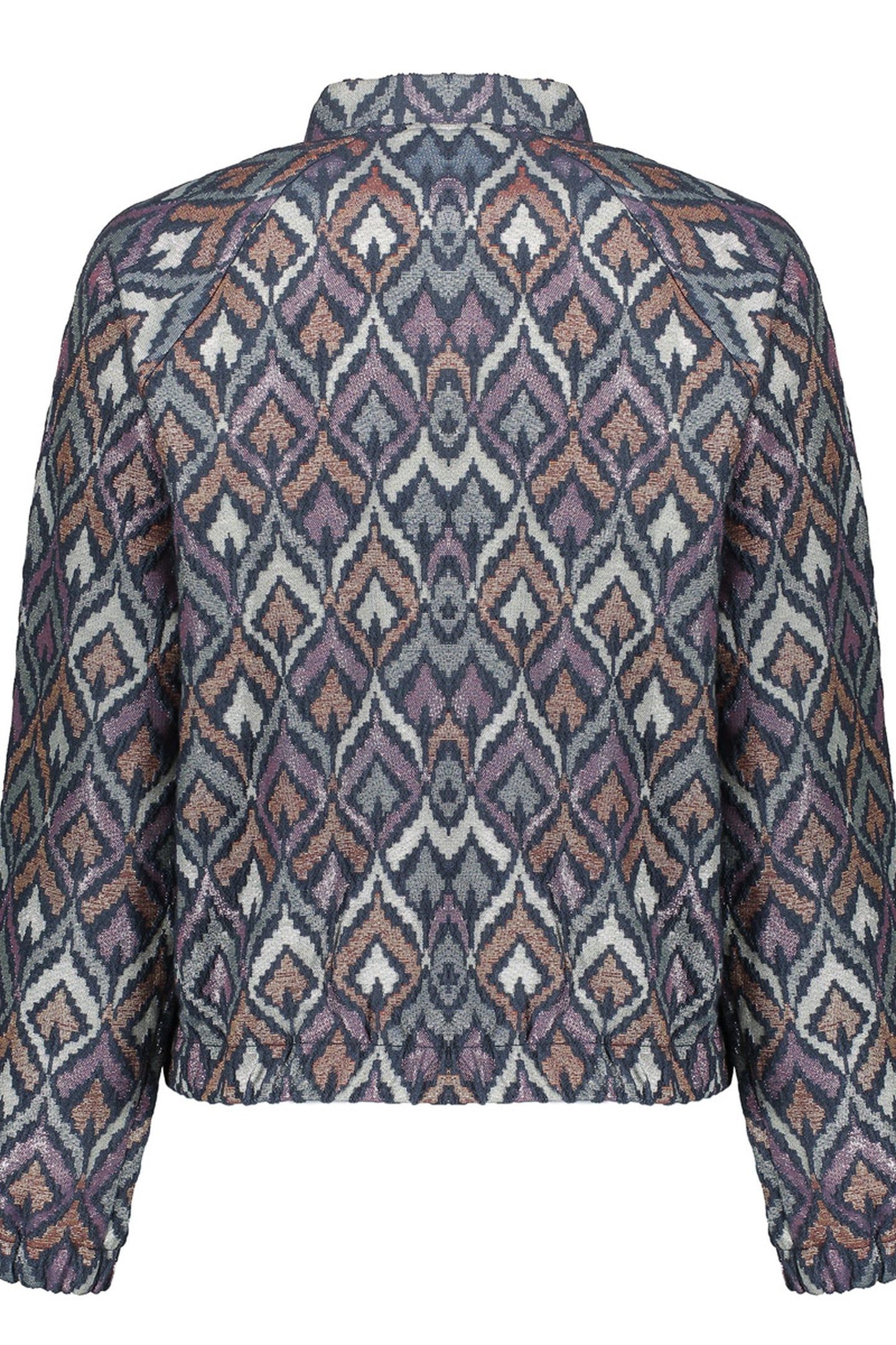 JACKET PRINT BLUE 2