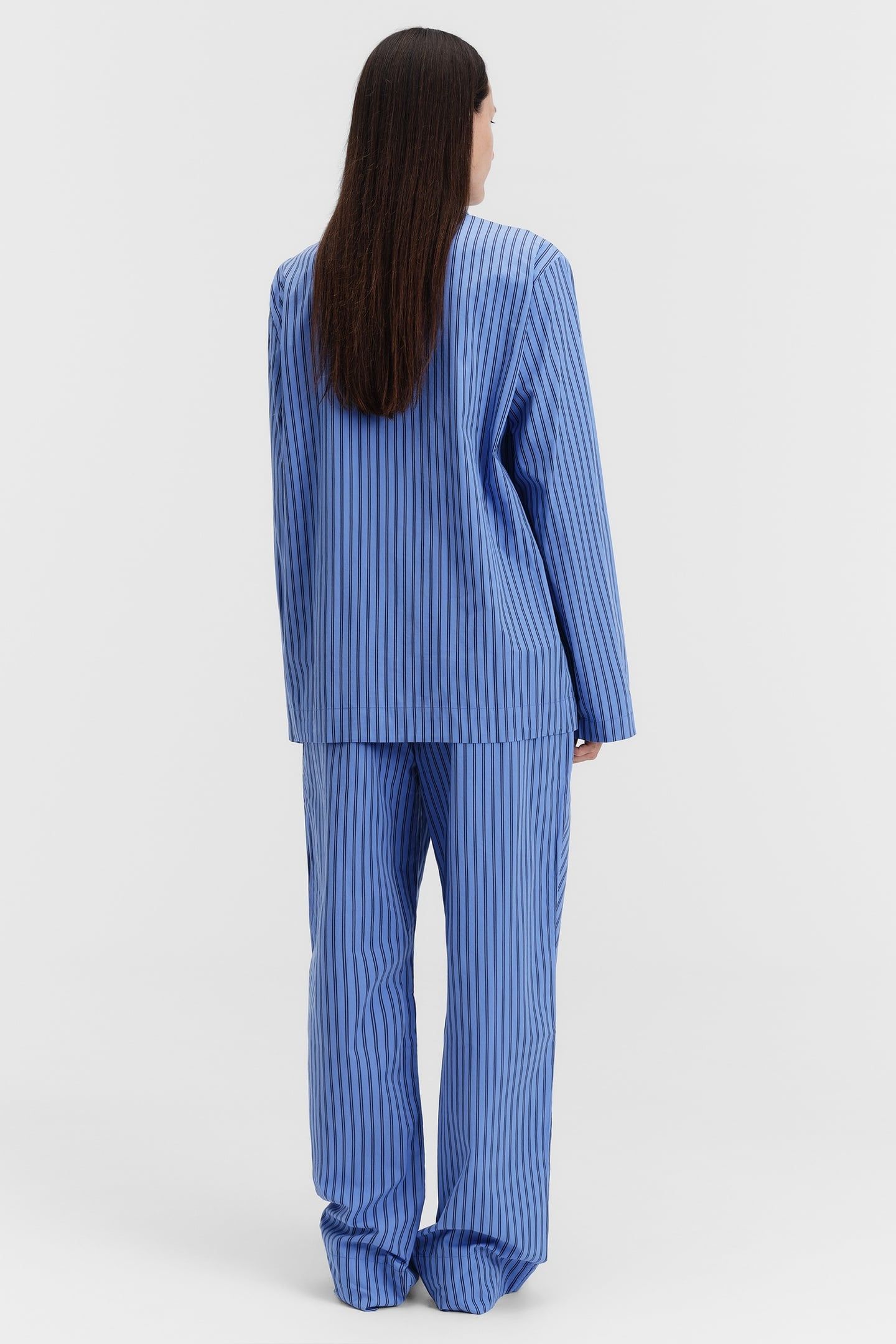 UNISEX POPLIN, PYJAMAS SHIRT BORO STRIPES 5