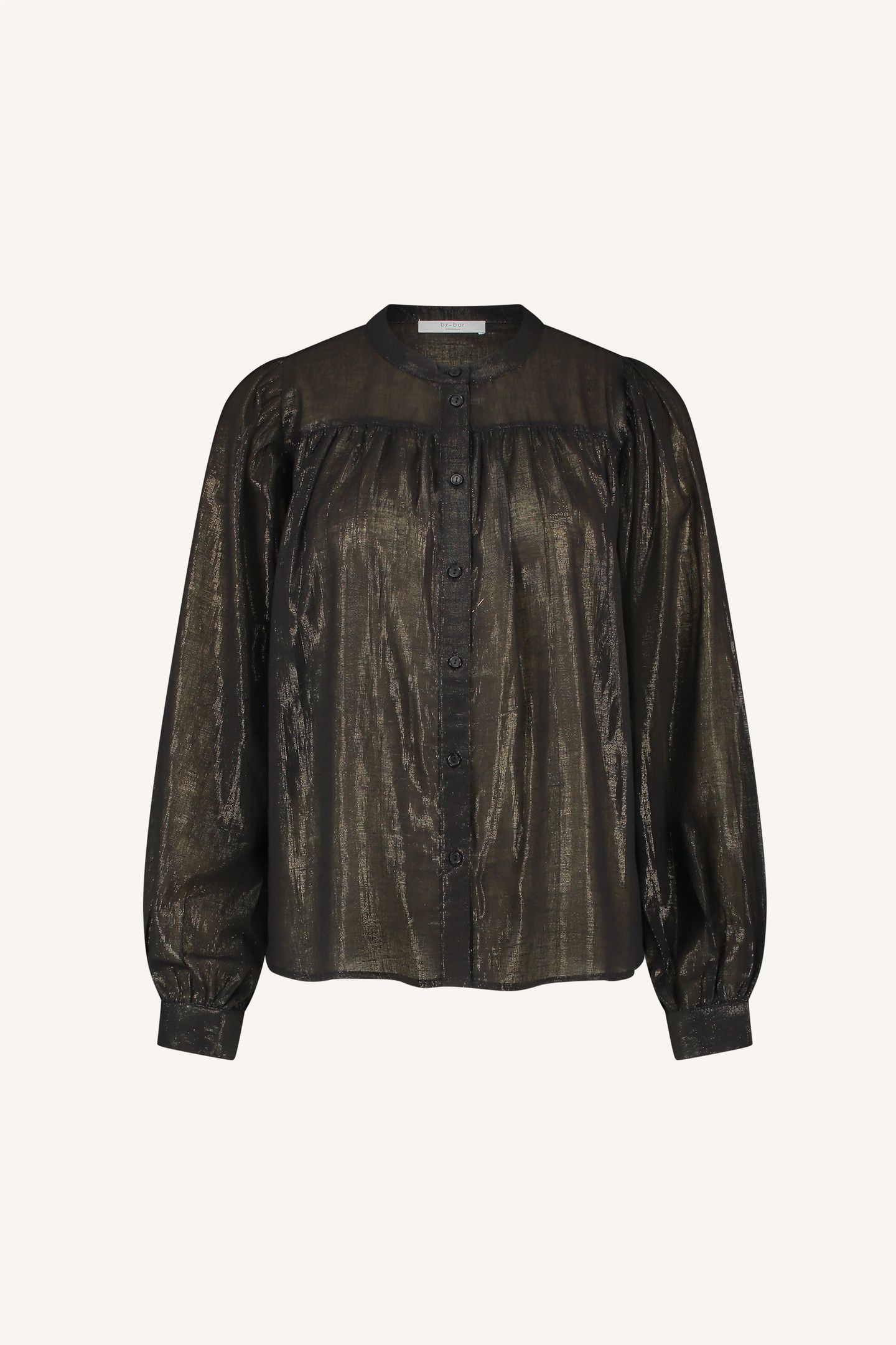 MEGGIE LUREX BLOUSE MIDNIGHT 2