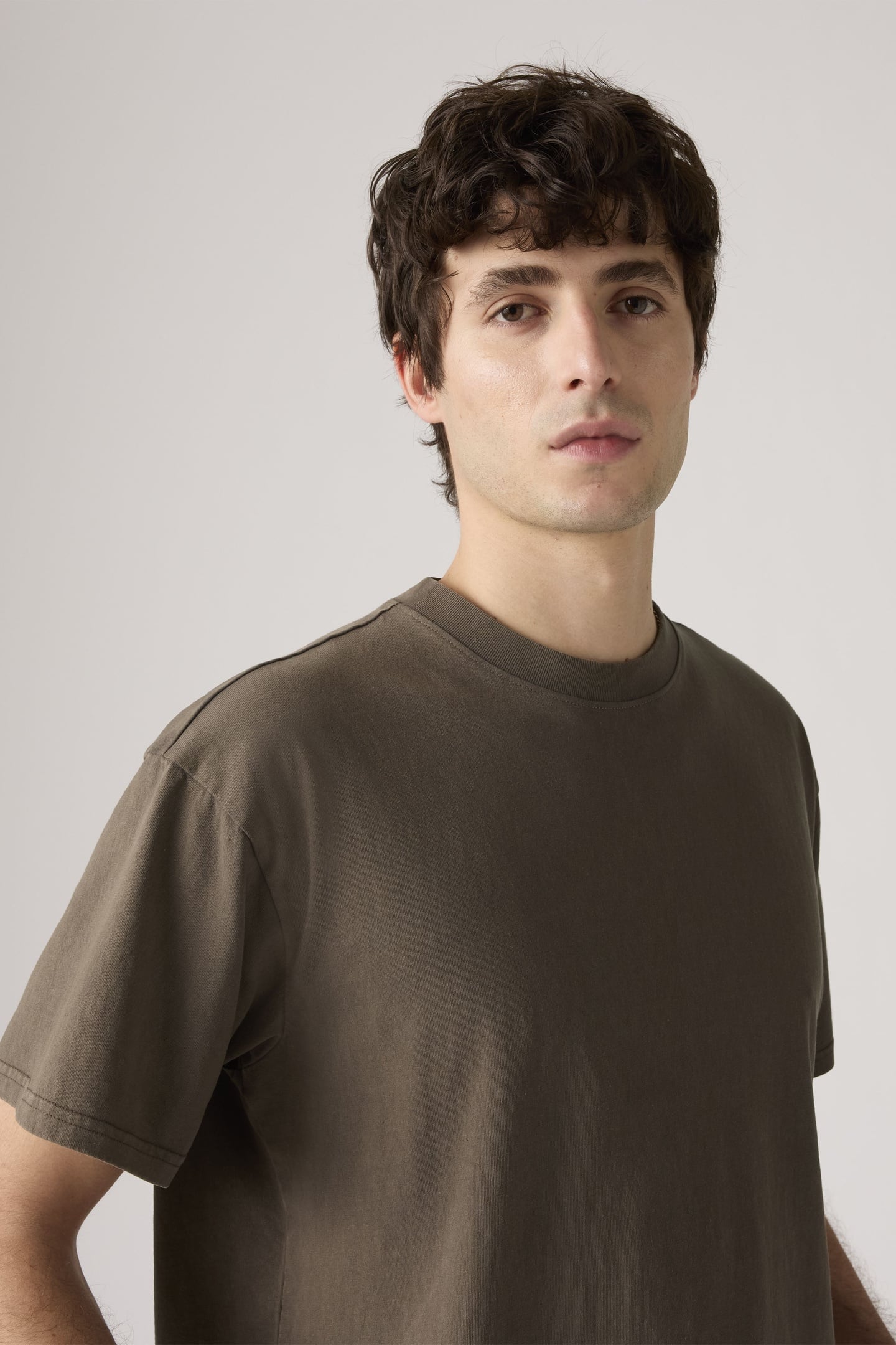 CROPPED TEE BROWN 2