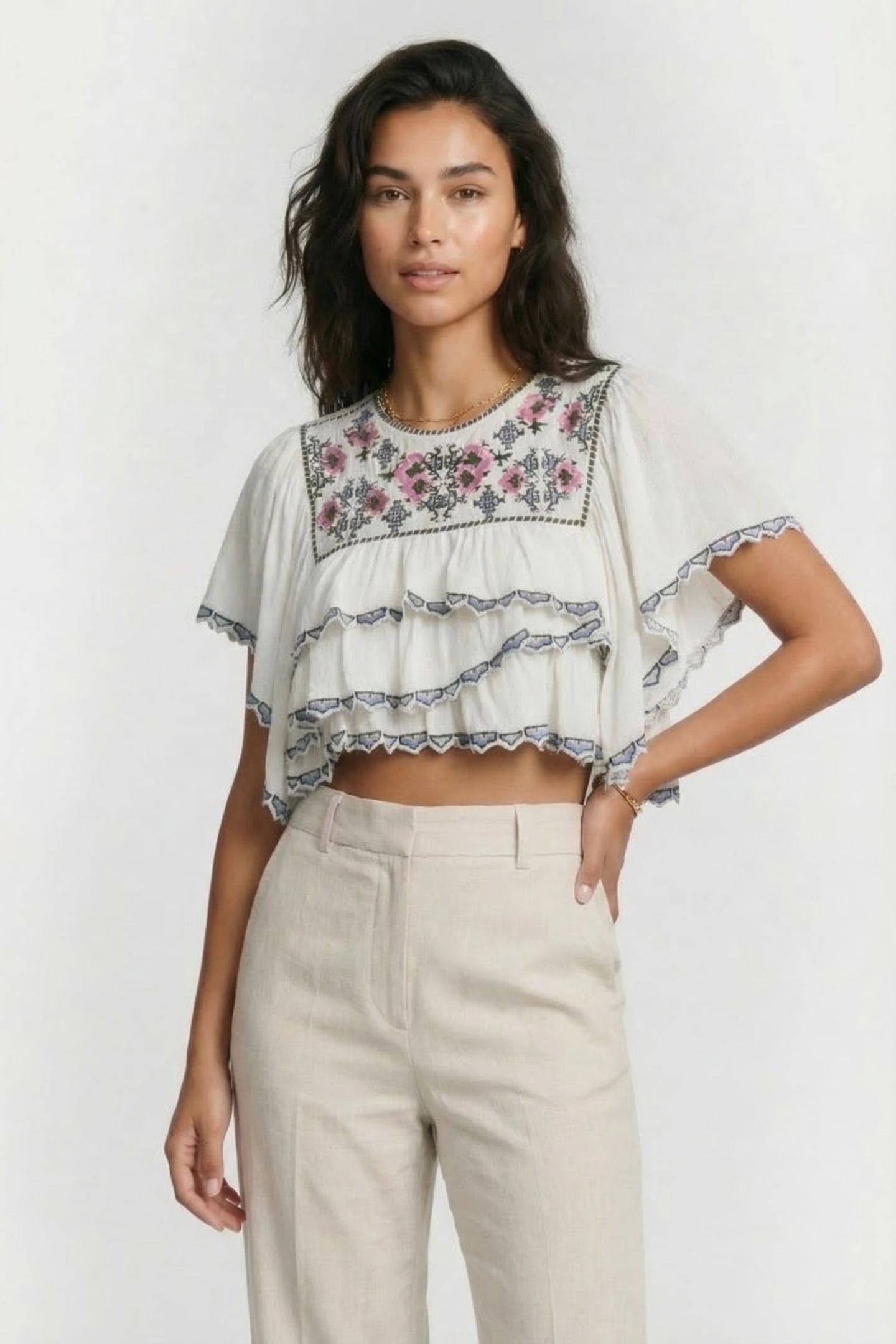 SANA BLOUSE WHITE 1