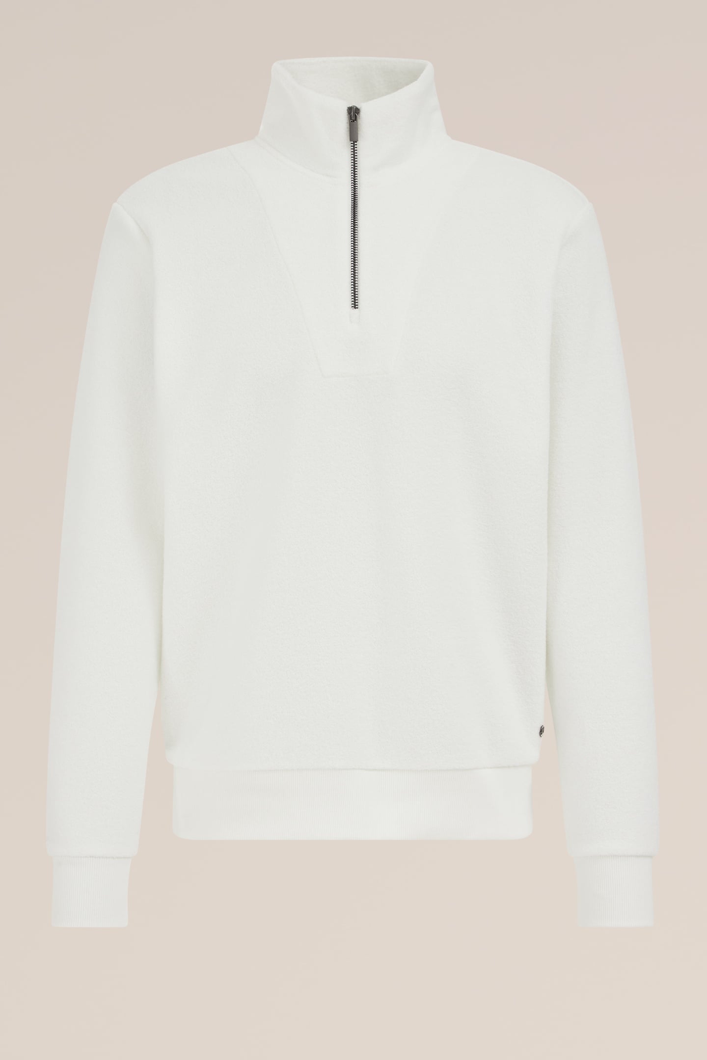 HALFWAY ZIPPER WHITE 4