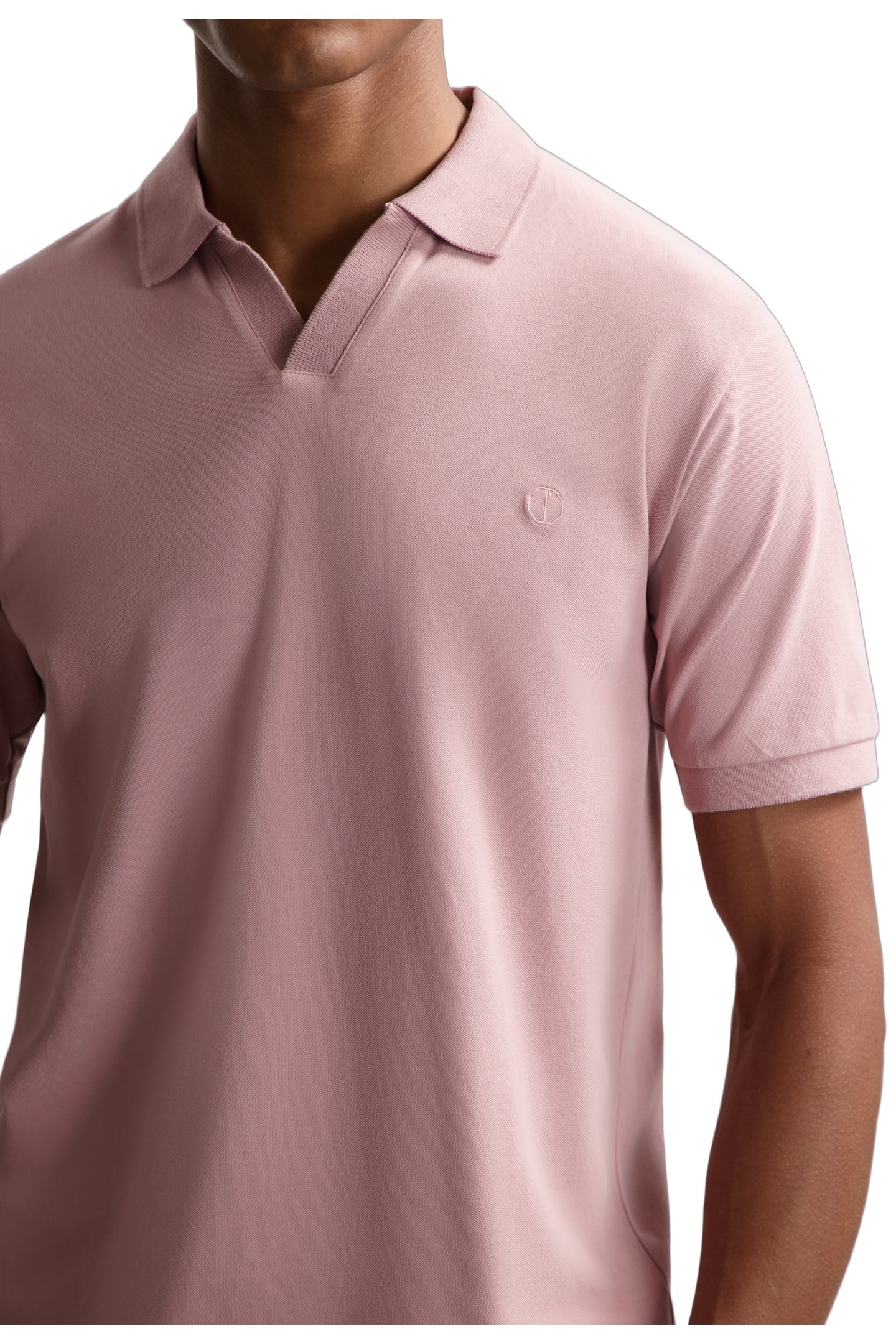 DS-BOWIE V-NECK POLO WOODROSE 3