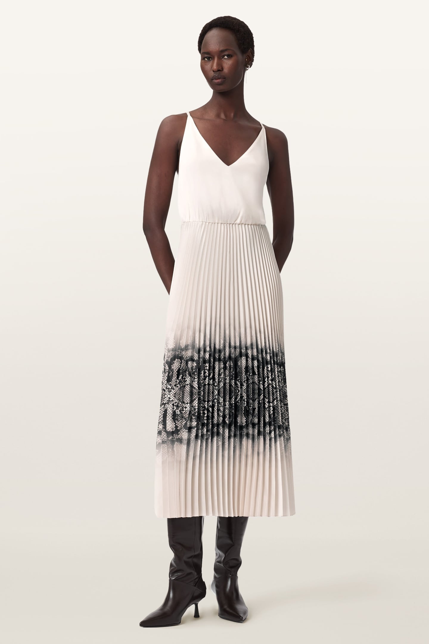 CURTIS OPHIS DRESS CHALK WHITE 2