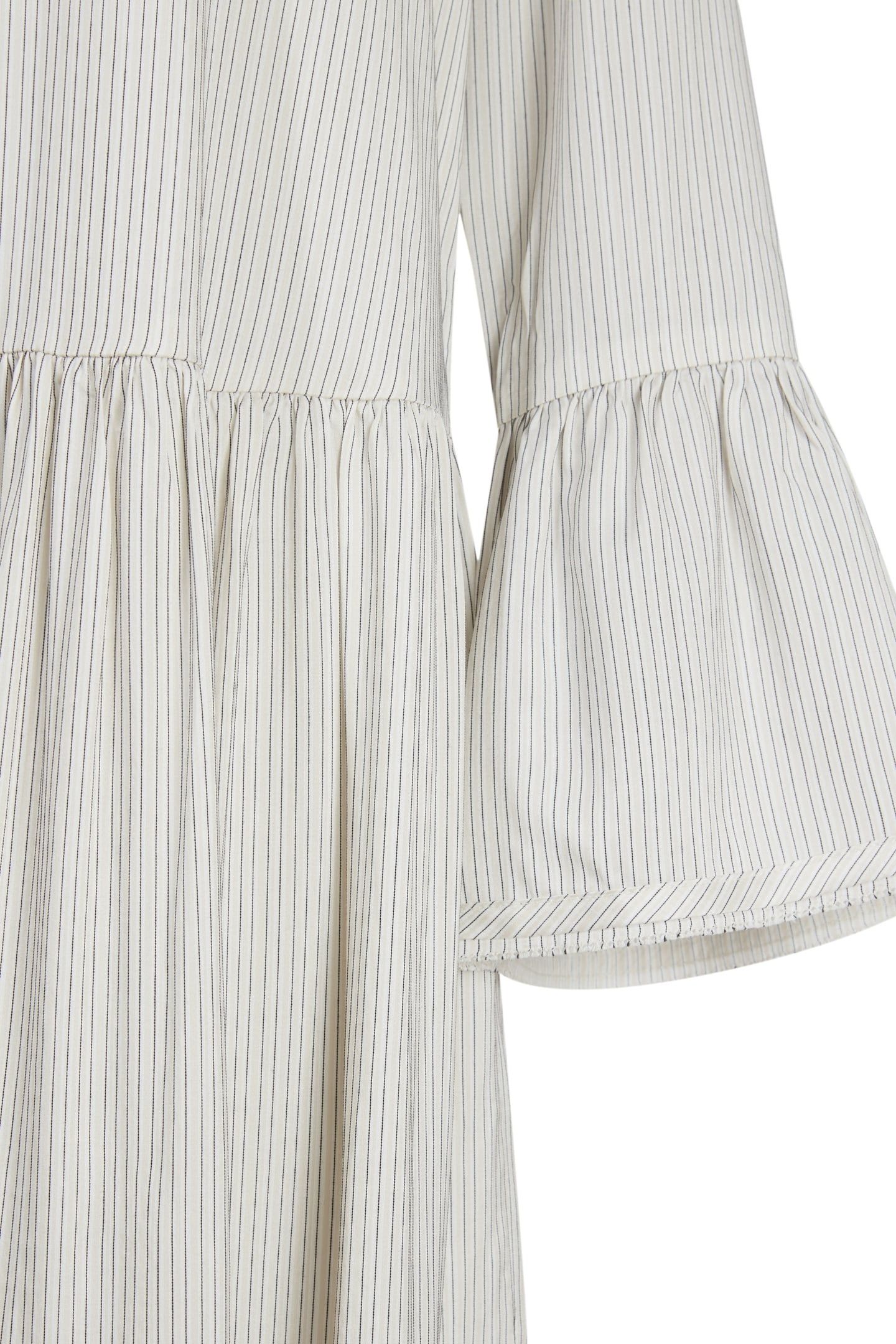 LORI STRIPE DRESS CHALK WHITE 4