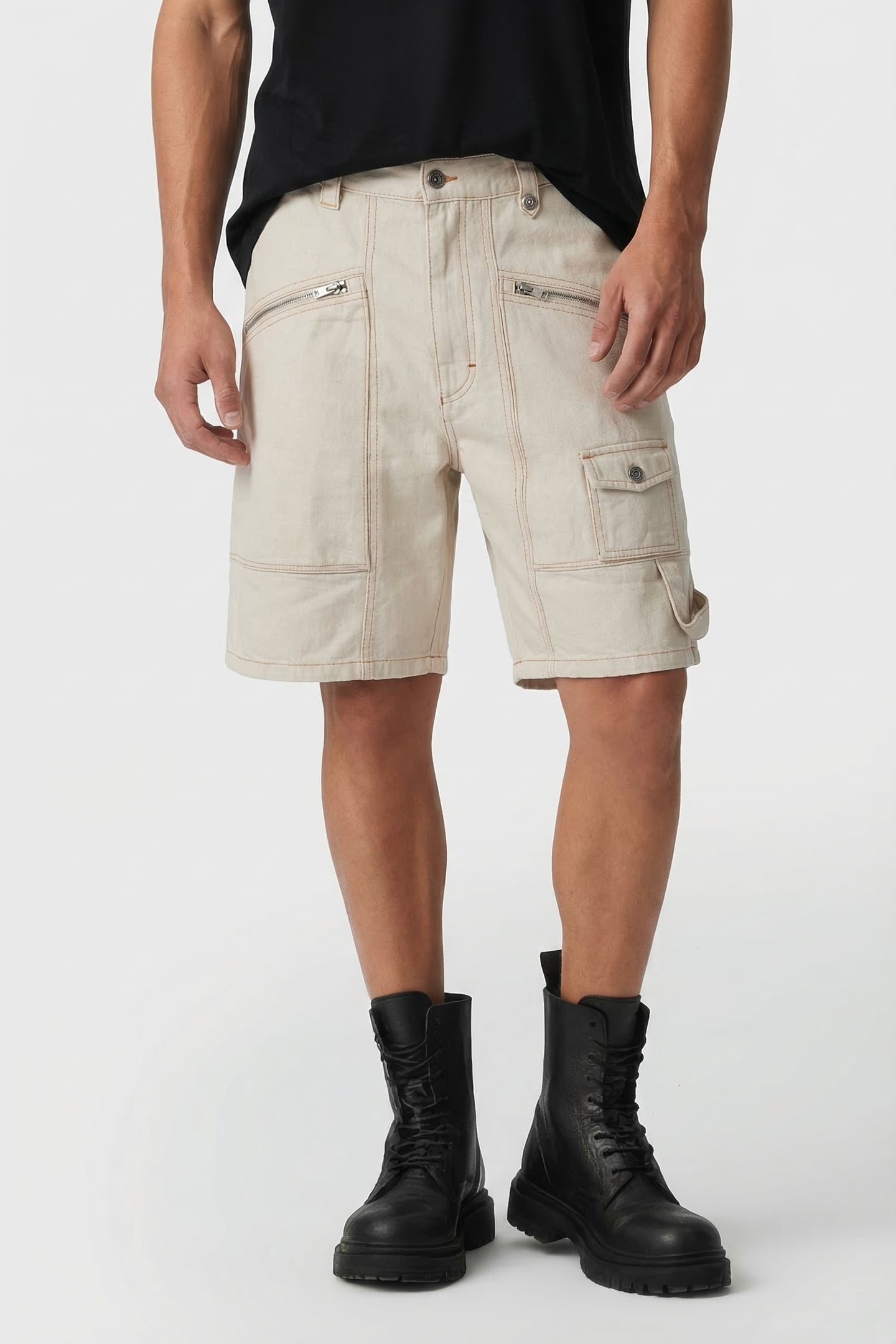 PEIO PANTS ECRU 1