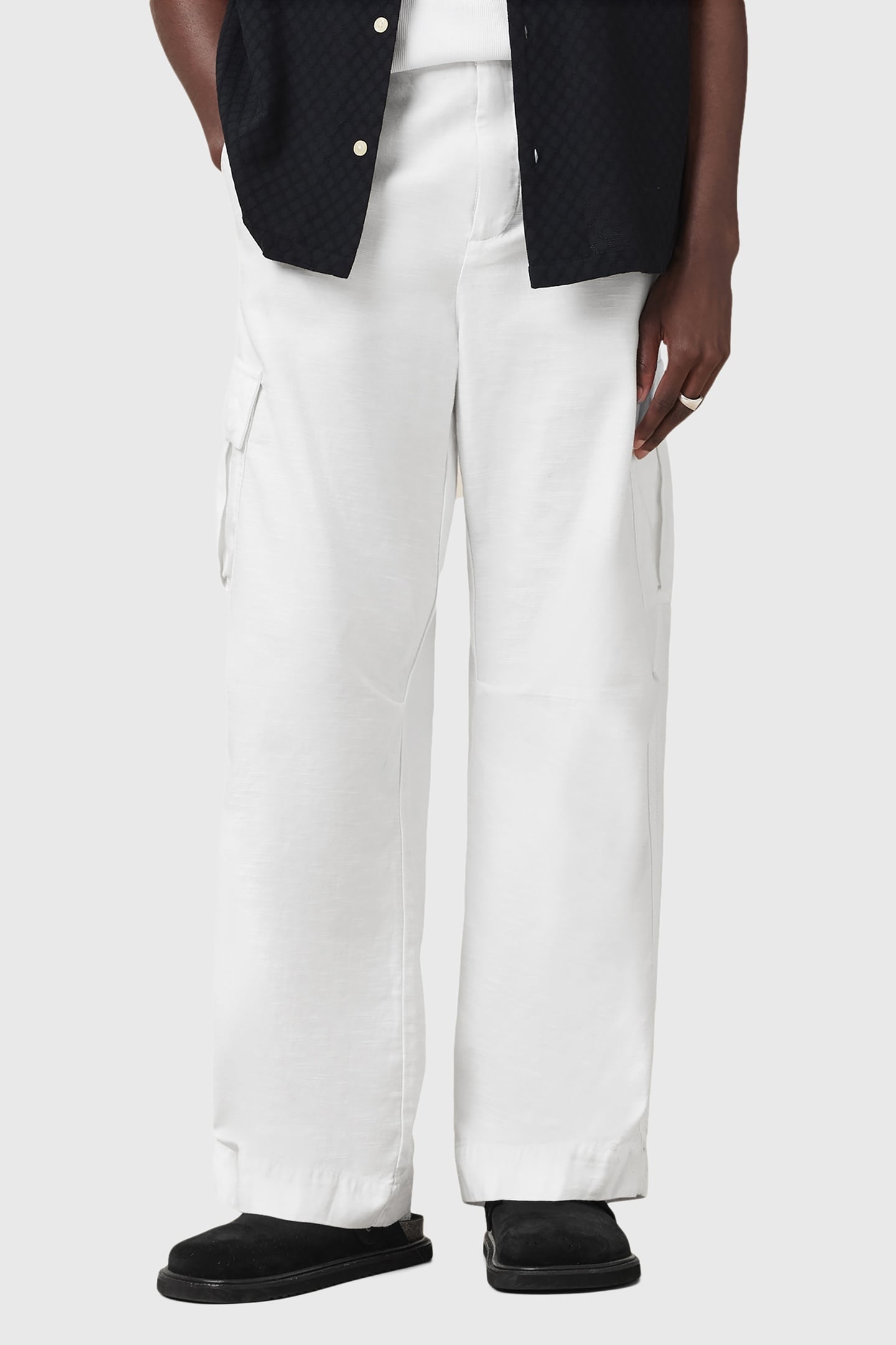 GROVE TROUSER FADED WHITE 2