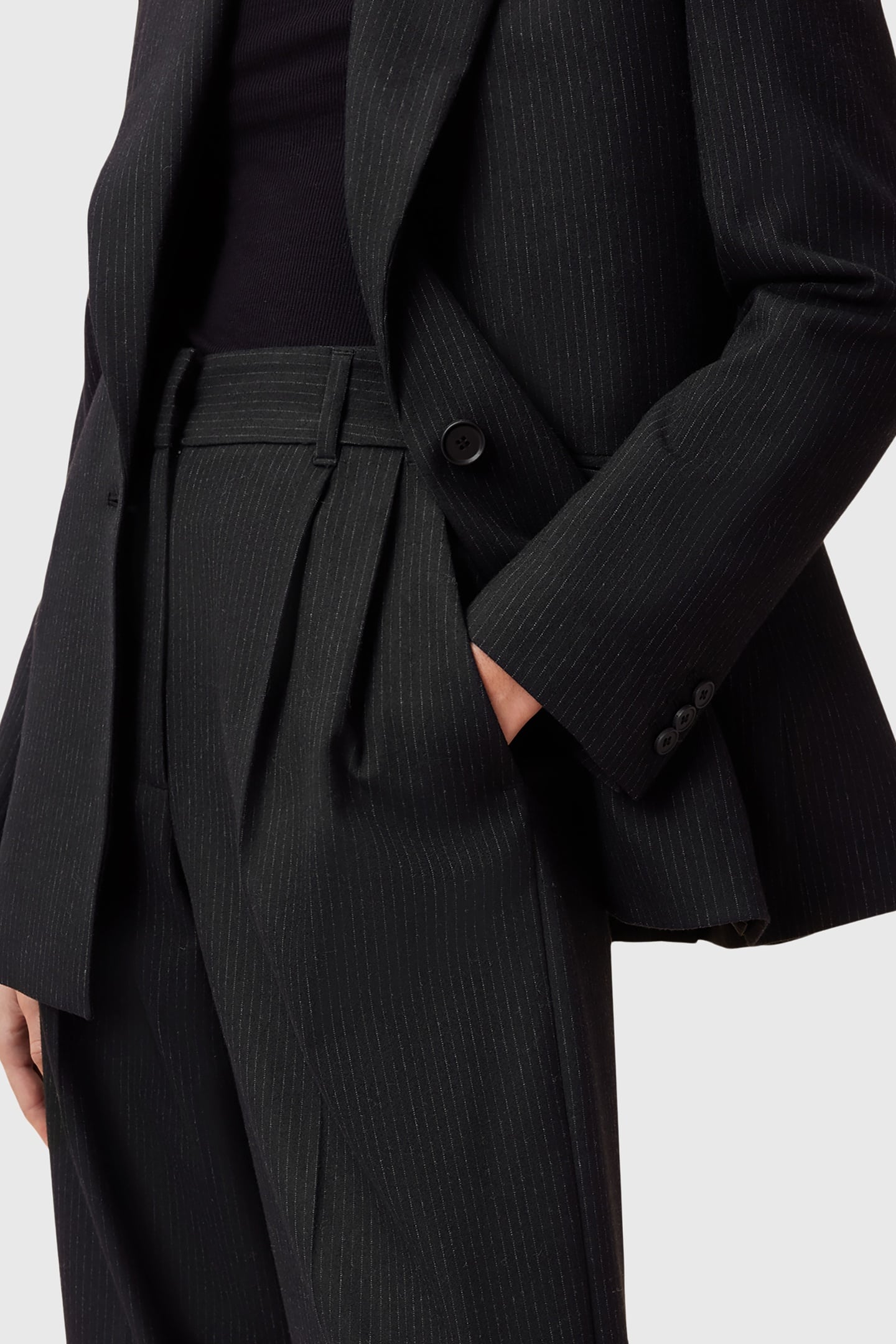 PINNIE TROUSER BLACK 8