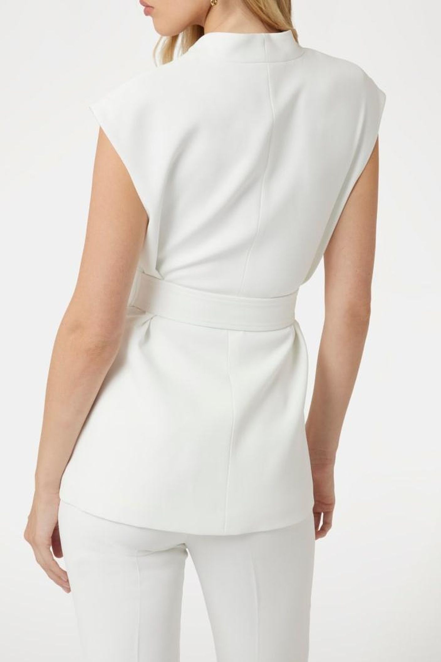 MARCIANO BY GUESS LILY BLAZER PALE PEARL 3