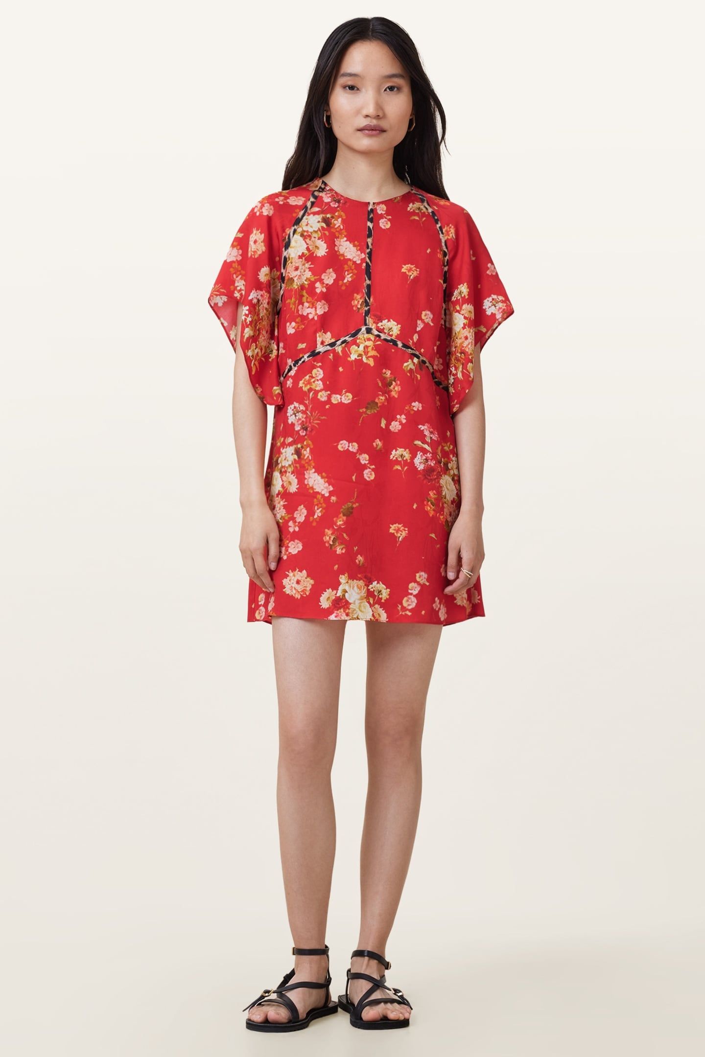 XENA DRESS ARMADA RED 1
