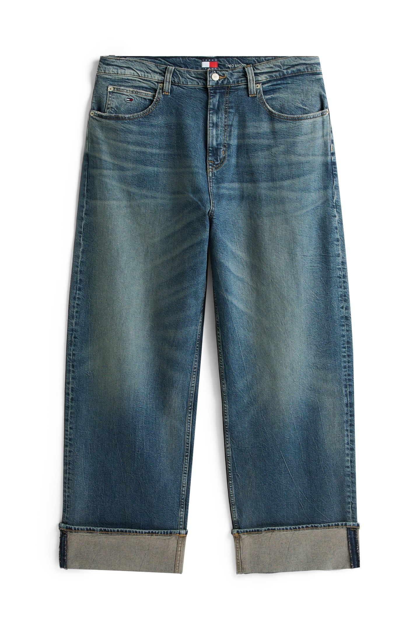 THEO BAGGY LOOSE JEANS DENIM DARK 6
