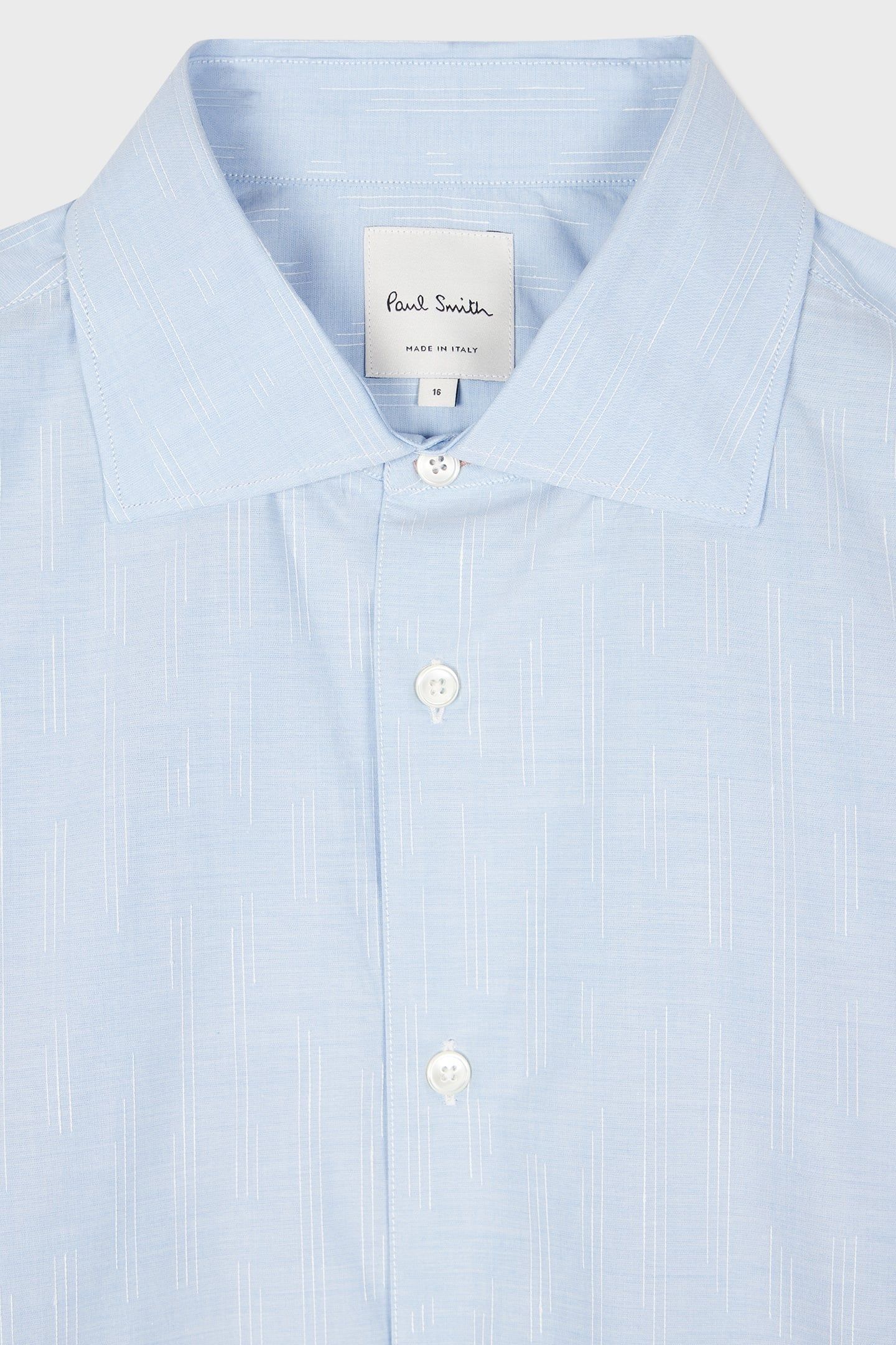 S/C SLIM FIT SHIRT LIGHT BLUE 3