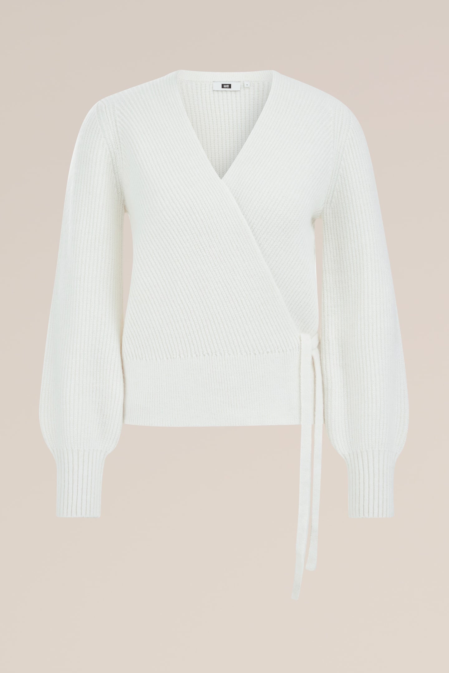 WRAP CARDIGAN OFF-WHITE 4