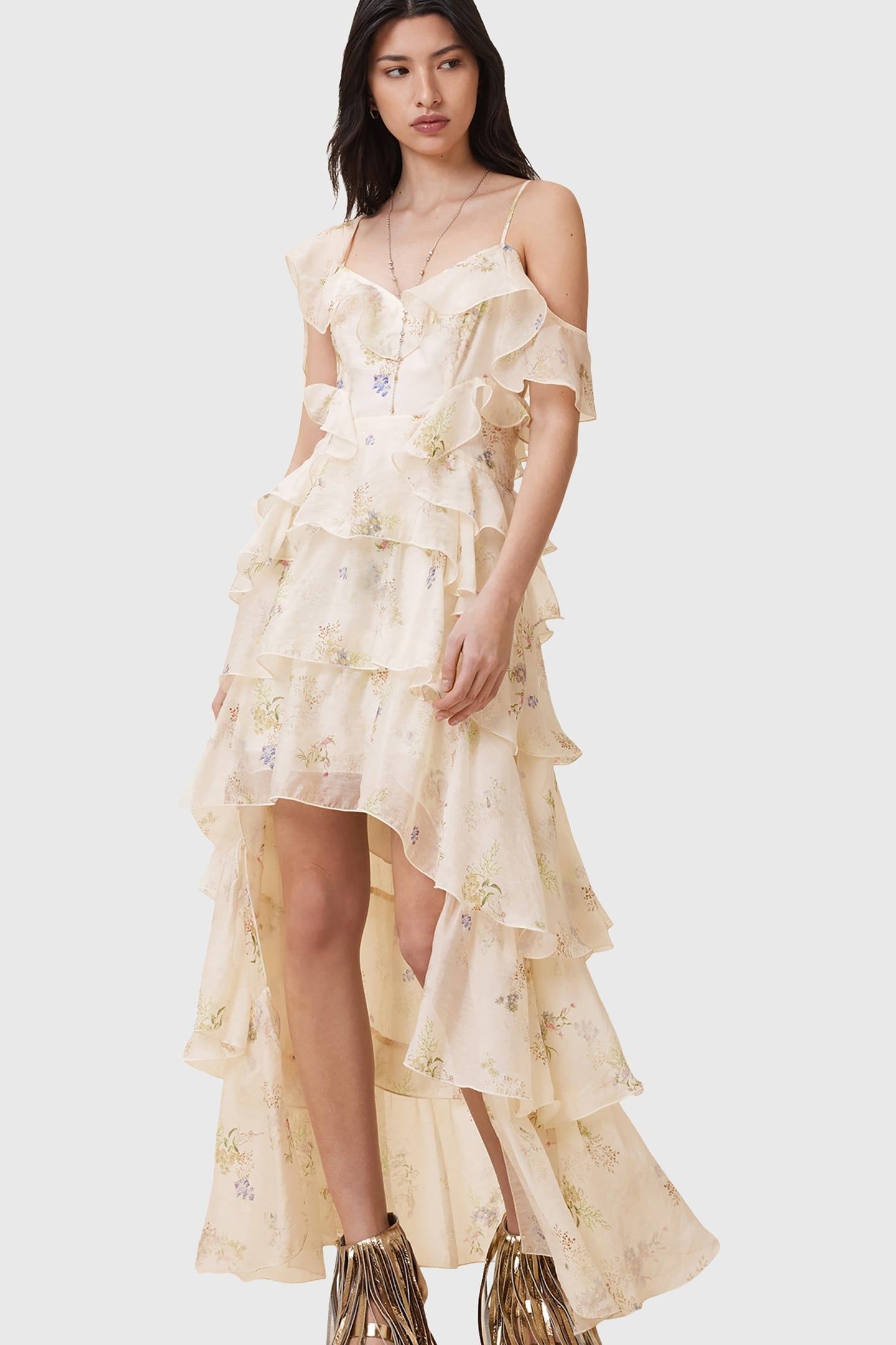 SIENNA DRESS LACI ECRU WHITE 1