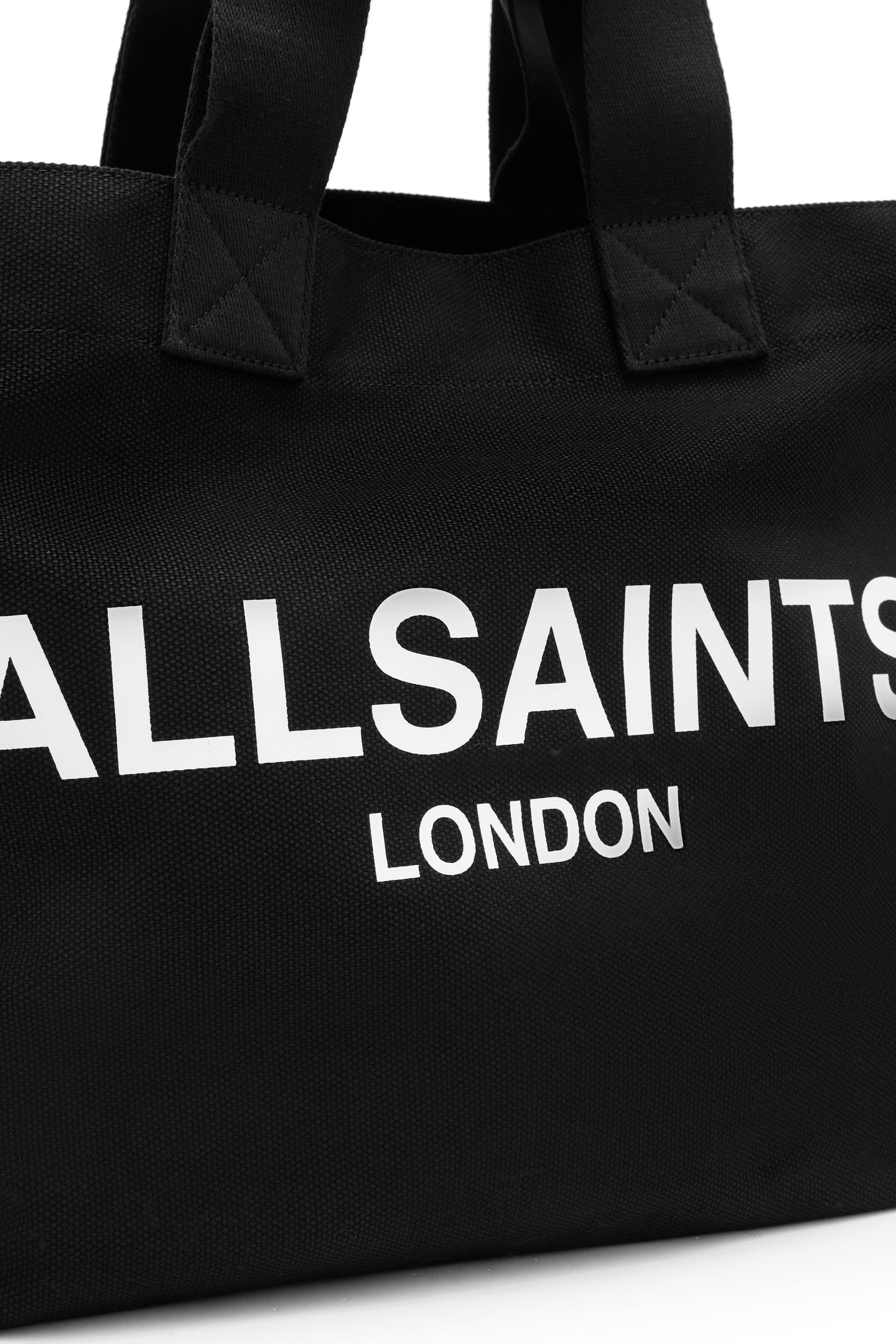 ALI CANVAS E/W TOTE BLACK/WHITE 4