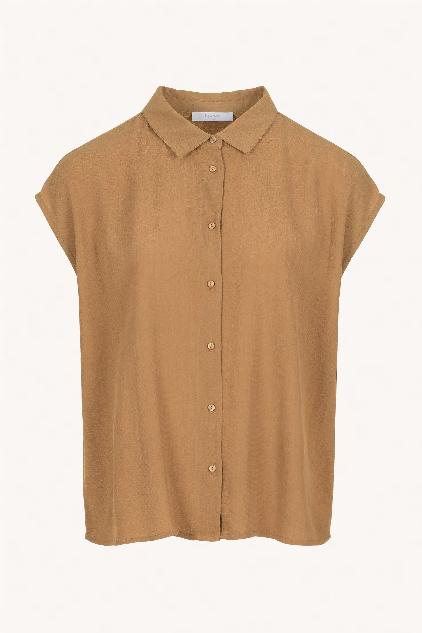 KIEK VISCOSE TOP KHAKI 1