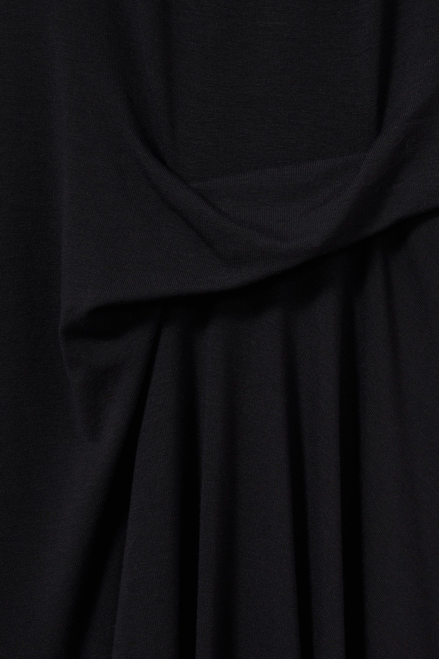 RUCHED PLAIN MIDI NAVY 6
