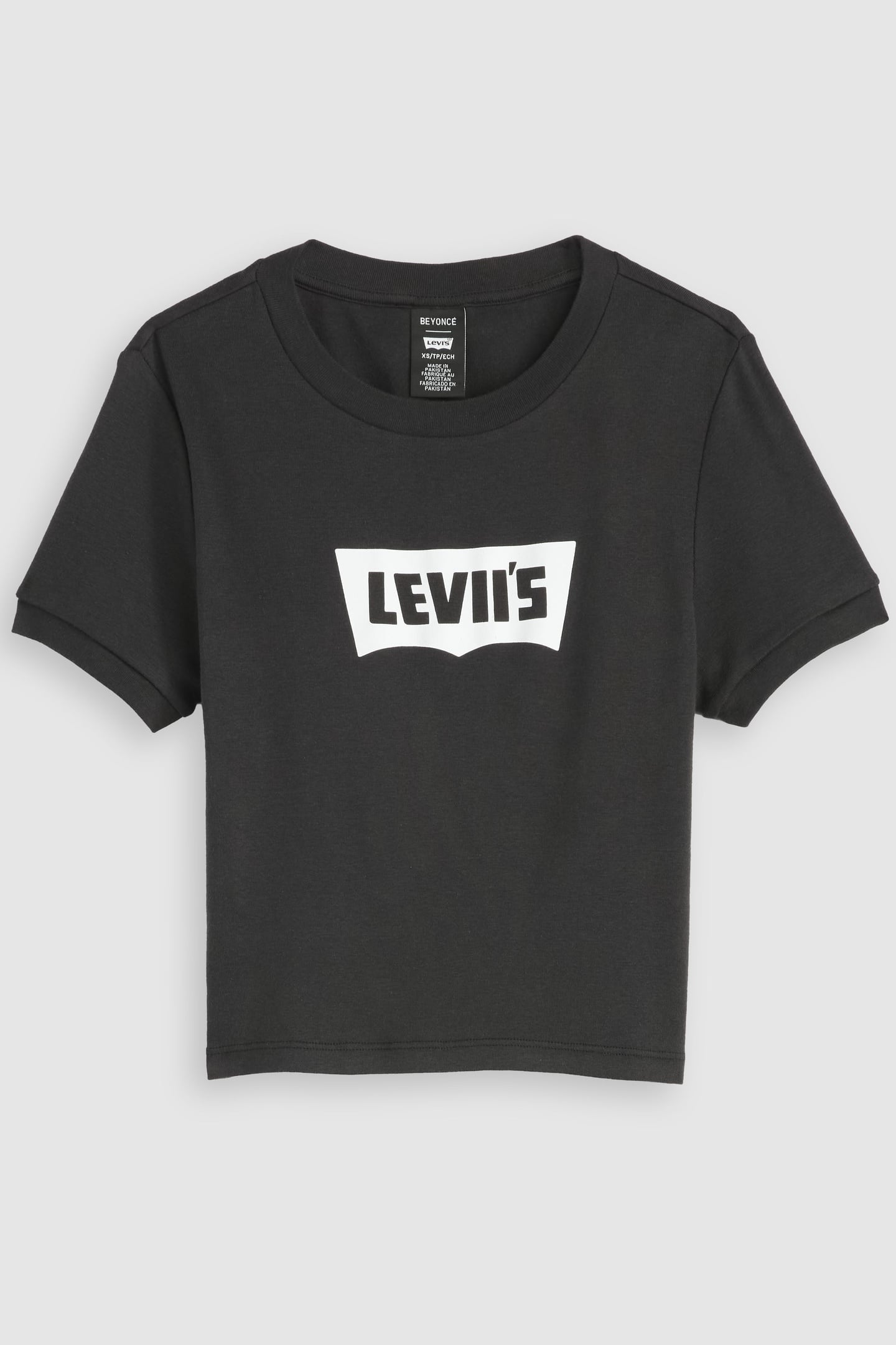 GRAPHIC ESSENTIAL SPORTY RINGER TEE BLACK 3