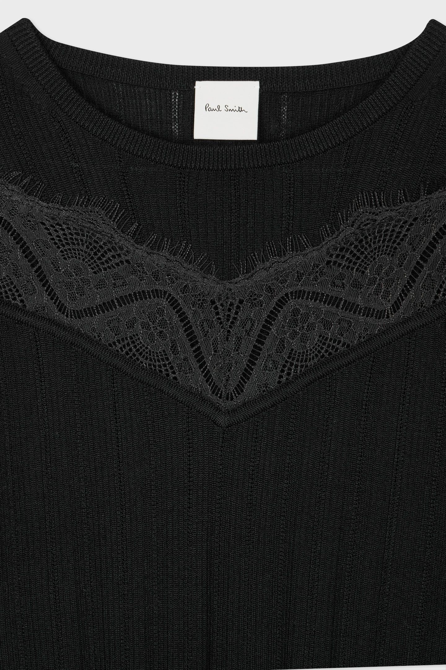 KNITTED DRESS BLACK 7