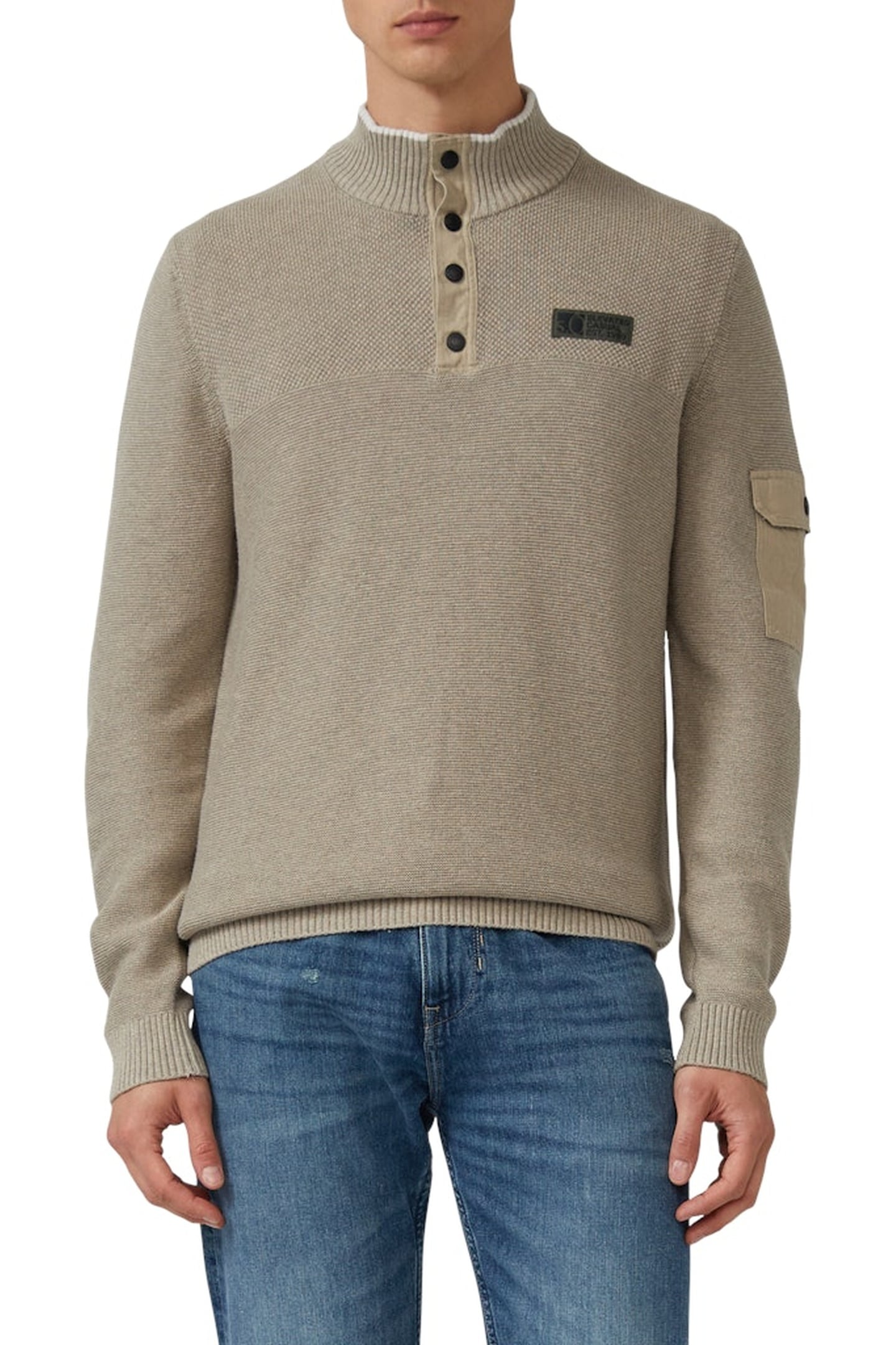 S.OLIVER PULLOVER BEIGE 1
