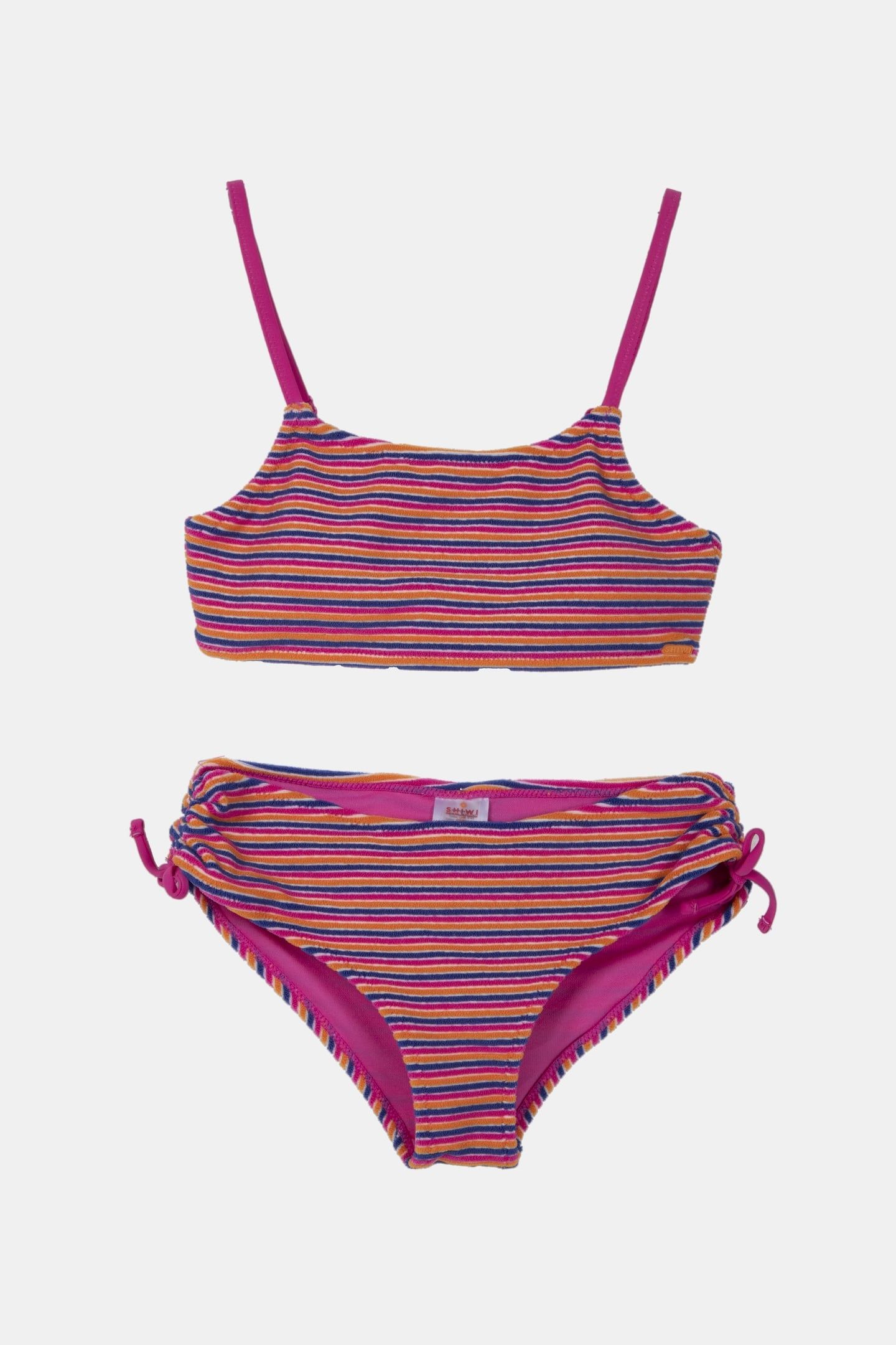 GIRLS LIV BIKINI SET RESORT STRIPE PINK RESORT STRIPE 1