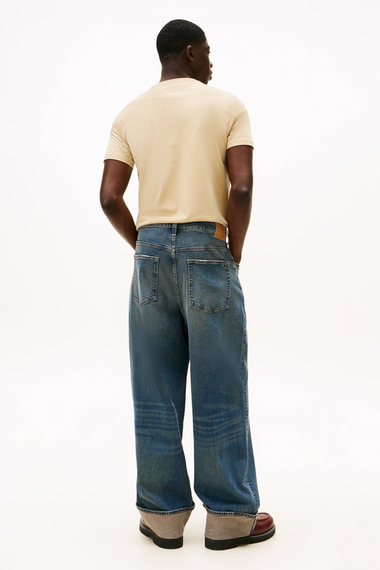 THEO BAGGY LOOSE JEANS DENIM DARK 3