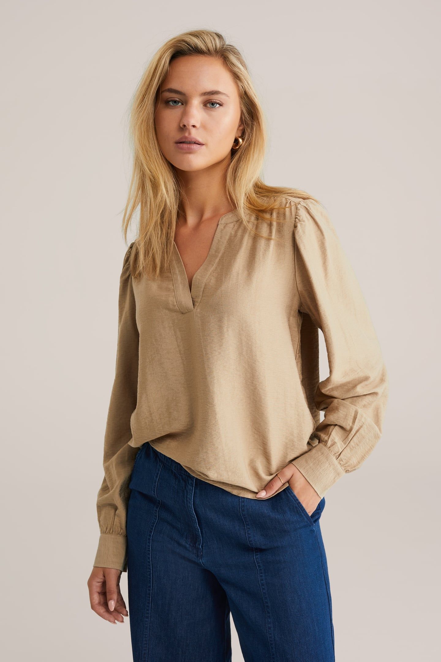 BLOUSE GREIGE 1