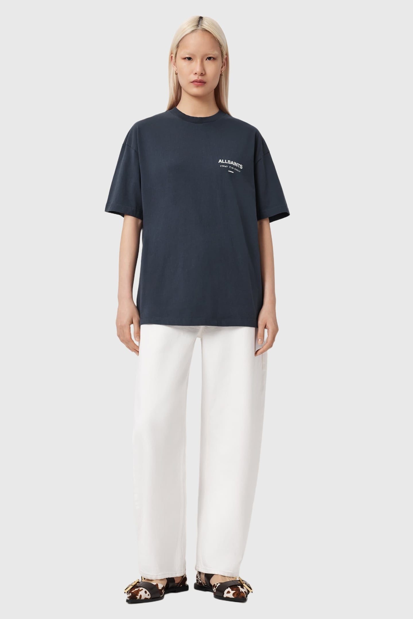 UNDERGROUND ETTA TEE MOONSTONE BLUE 2