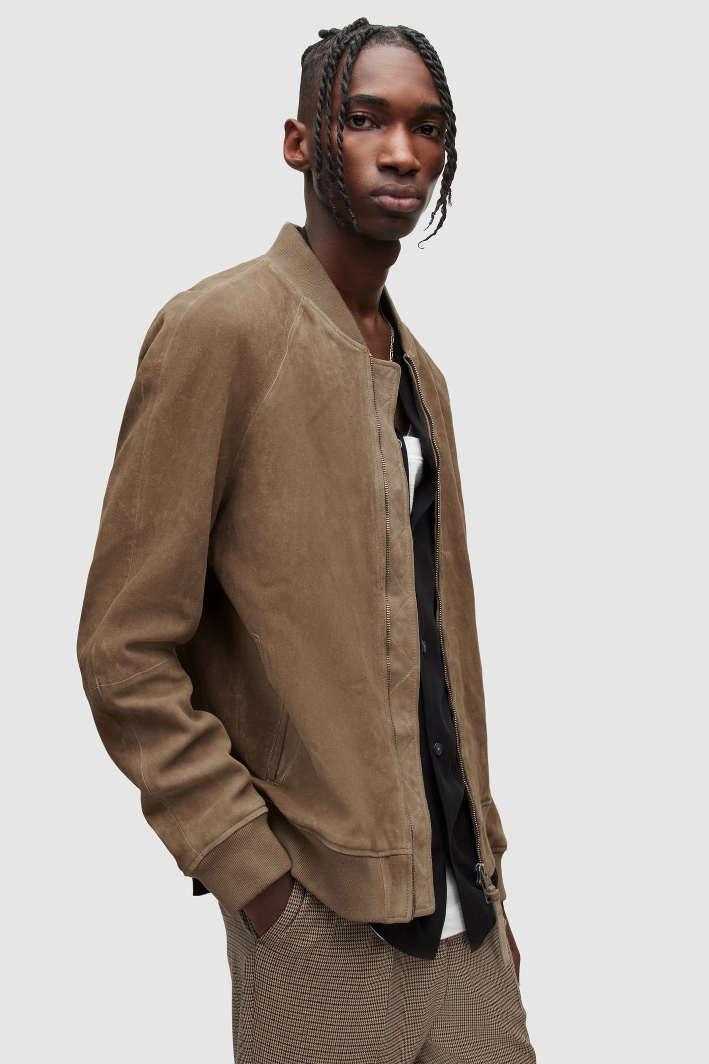 DAINS BOMBER WARM TAUPE 2