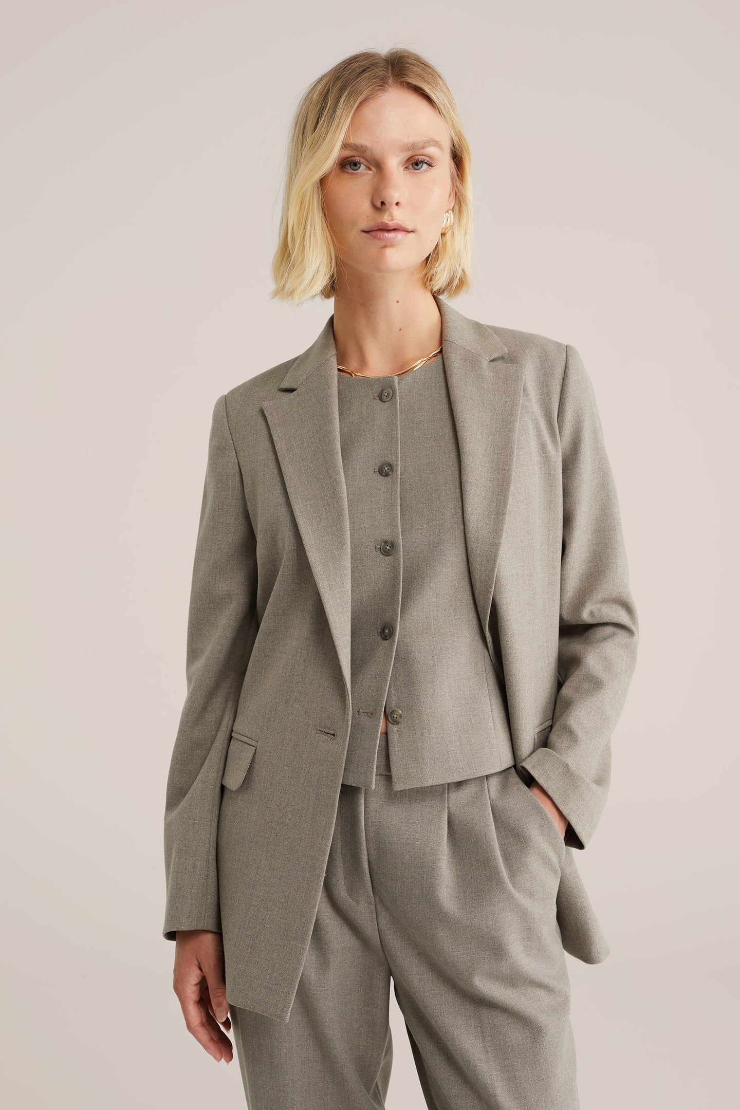 BLAZER GREIGE 1